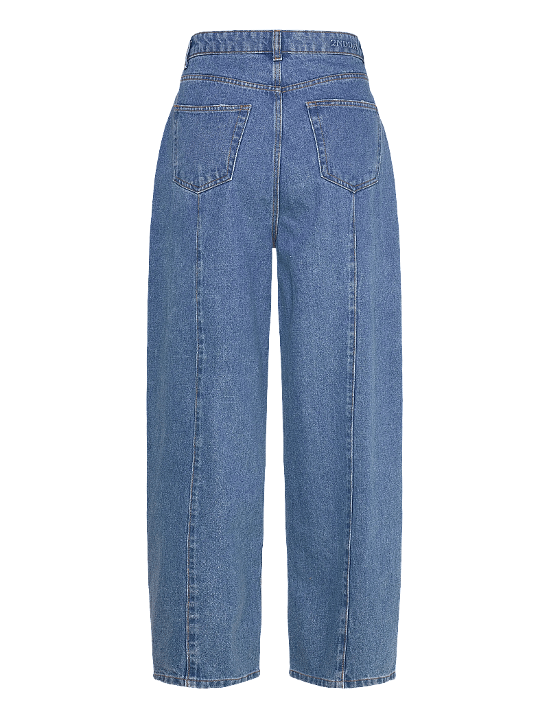 2NDDAY - 2ND Flossy - Firm Denim - tapered jeans - mid blue - 2