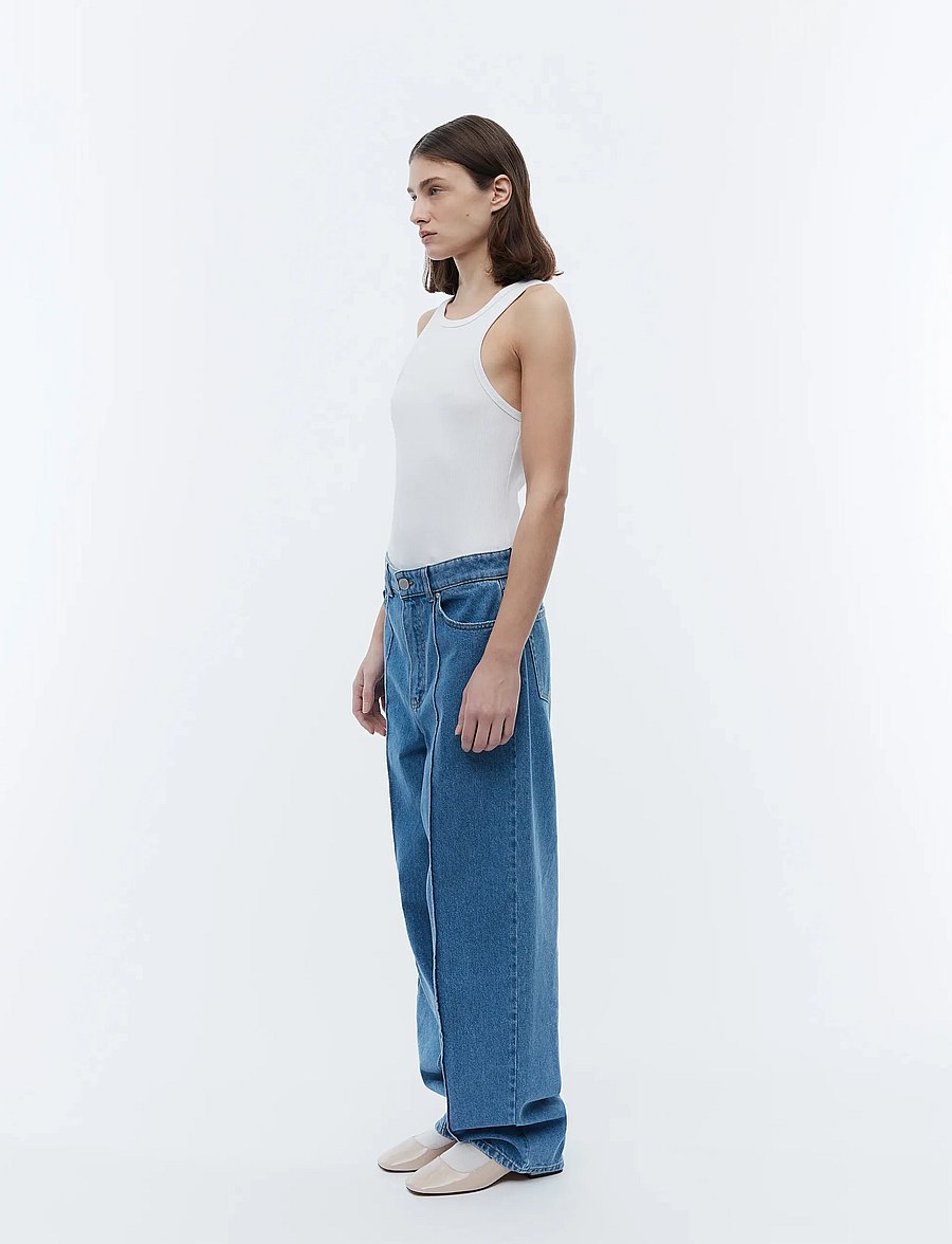 2NDDAY - 2ND Flossy - Firm Denim - tapered jeans - mid blue - 0