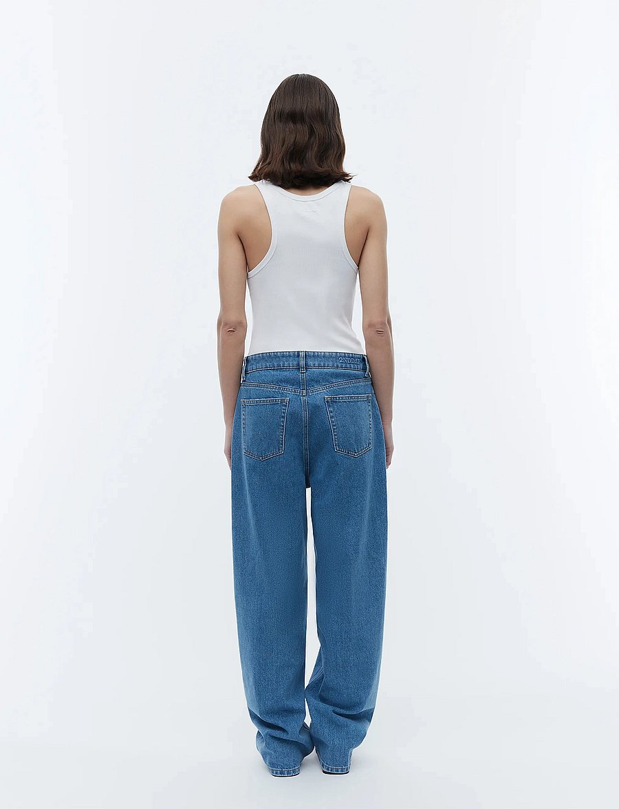2NDDAY - 2ND Flossy - Firm Denim - tapered jeans - mid blue - 3
