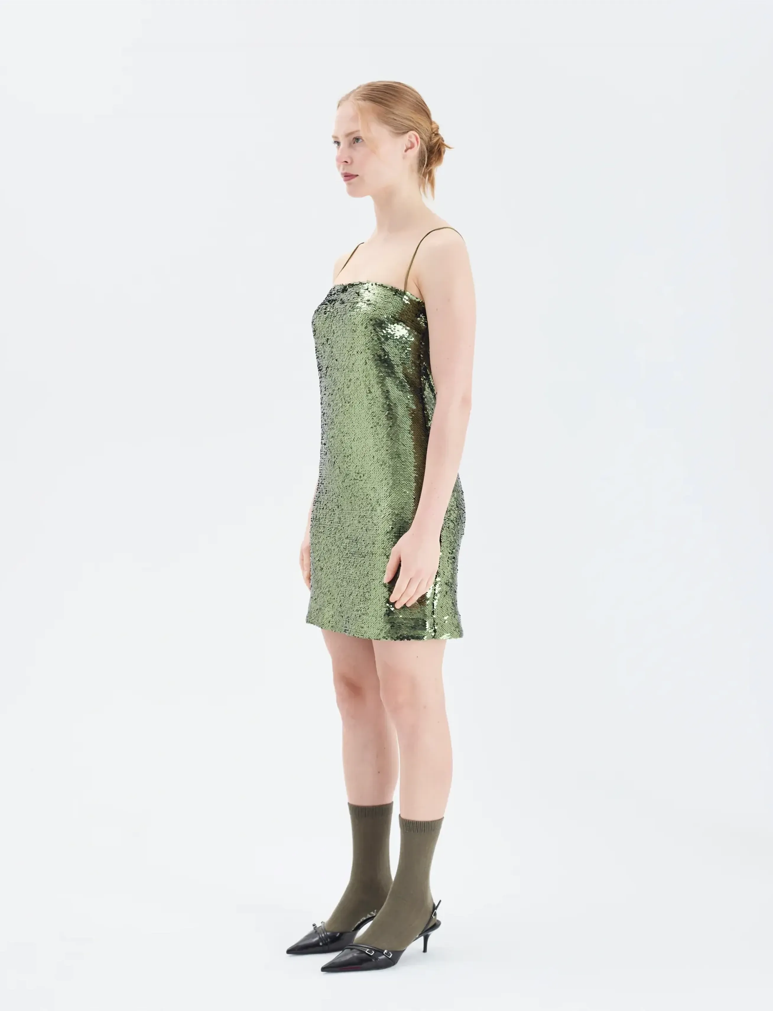 2NDDAY 2ND Leticias - Sequins - Besondere Anlässe - 180430 AVOCADO / khaki/green