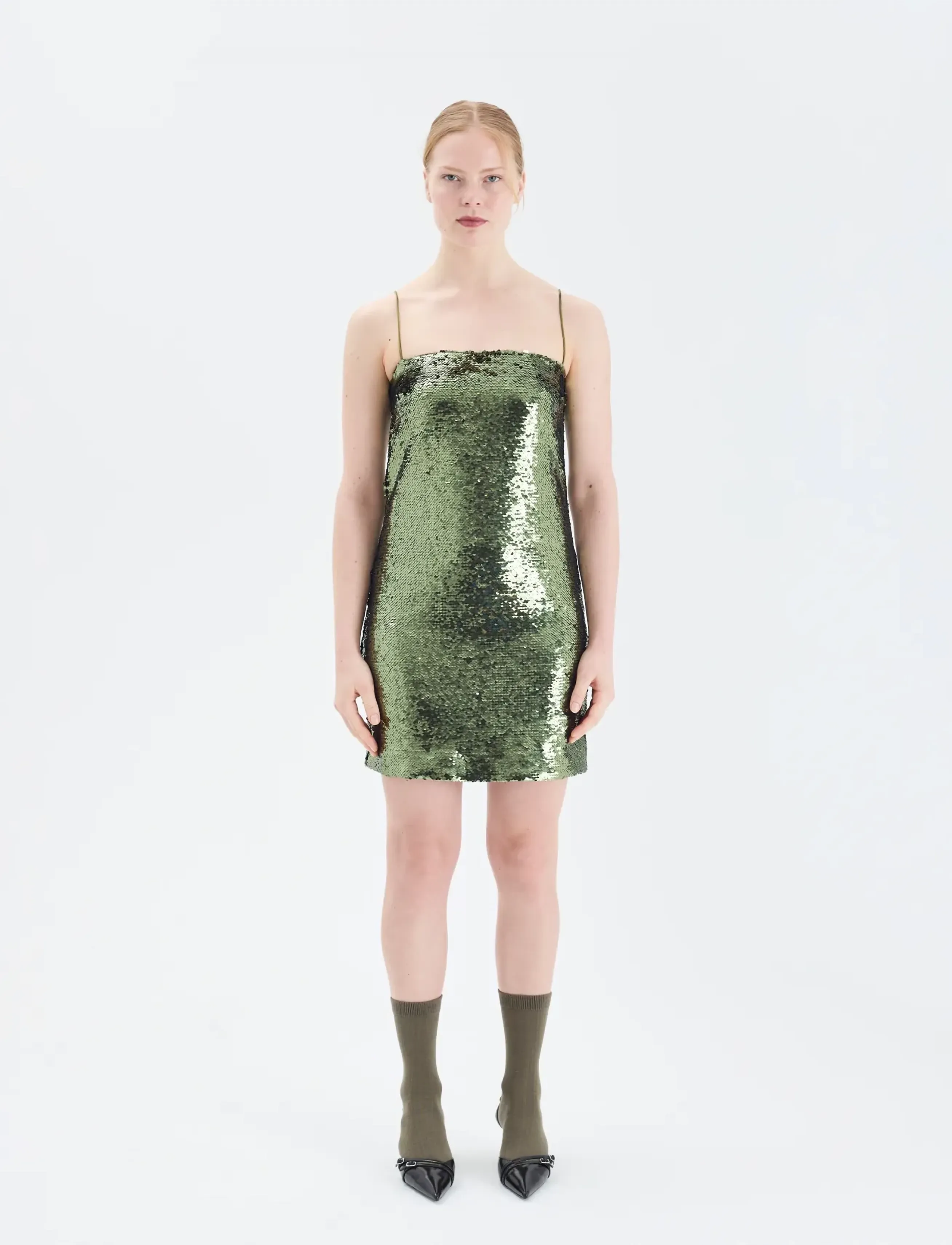 2NDDAY - 2ND Leticias - Sequins - partykleider - 180430 avocado - 5