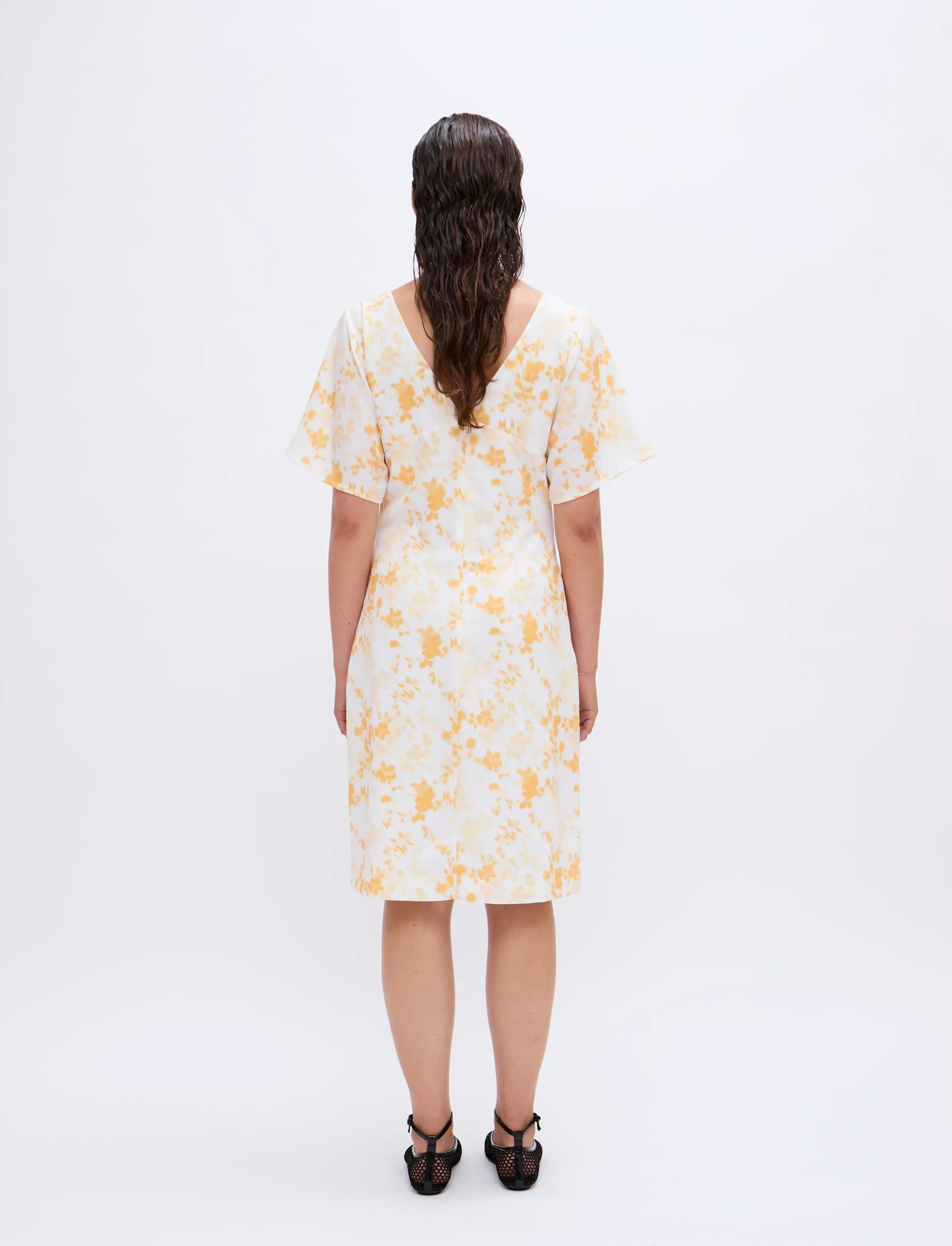 2NDDAY - 2ND Audette - Fine Texture - sommerkjoler - 420141 saffron flower - 3