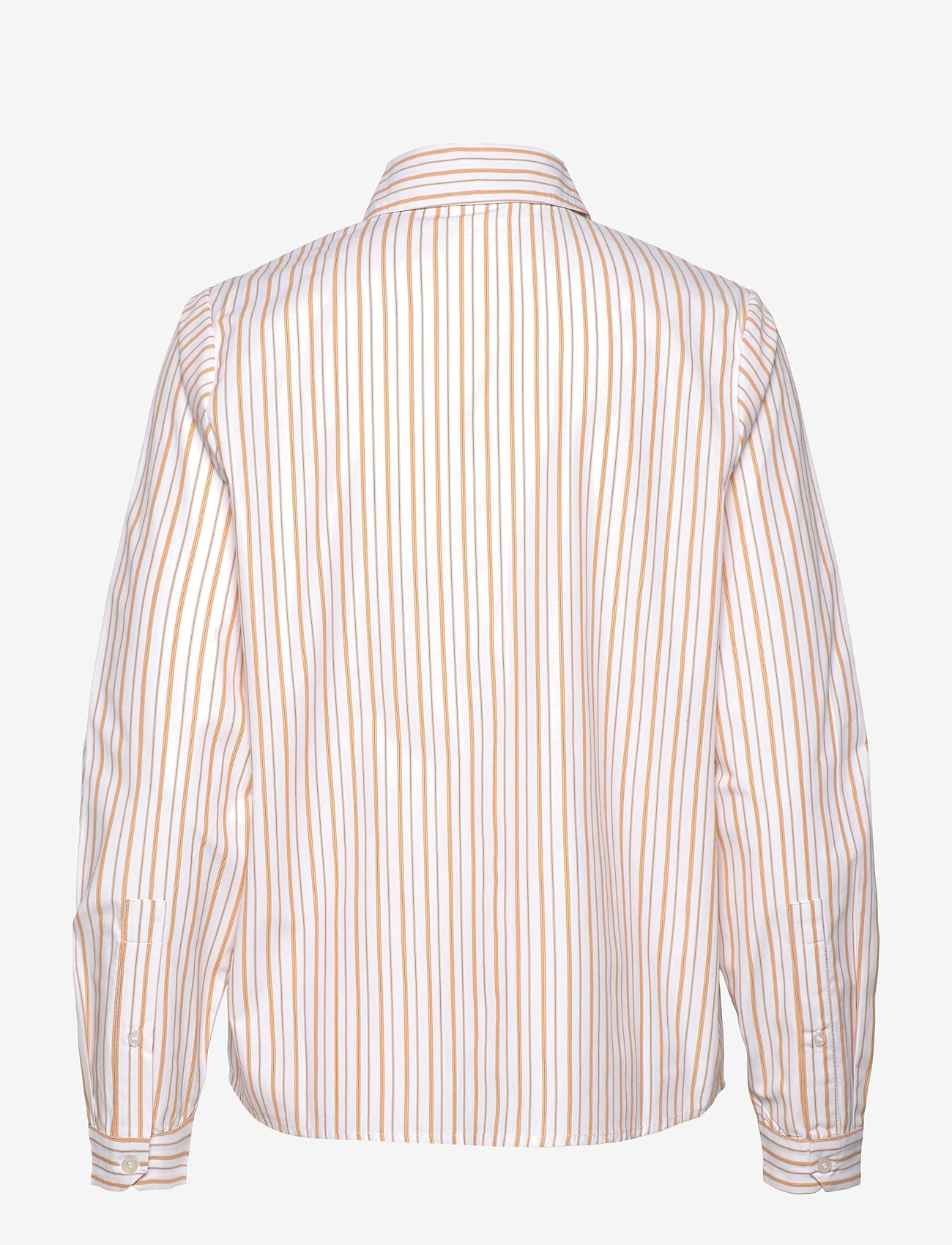 2NDDAY - 2ND Mariam - Cotton Stripes - long-sleeved shirts - saffron stripe - 2