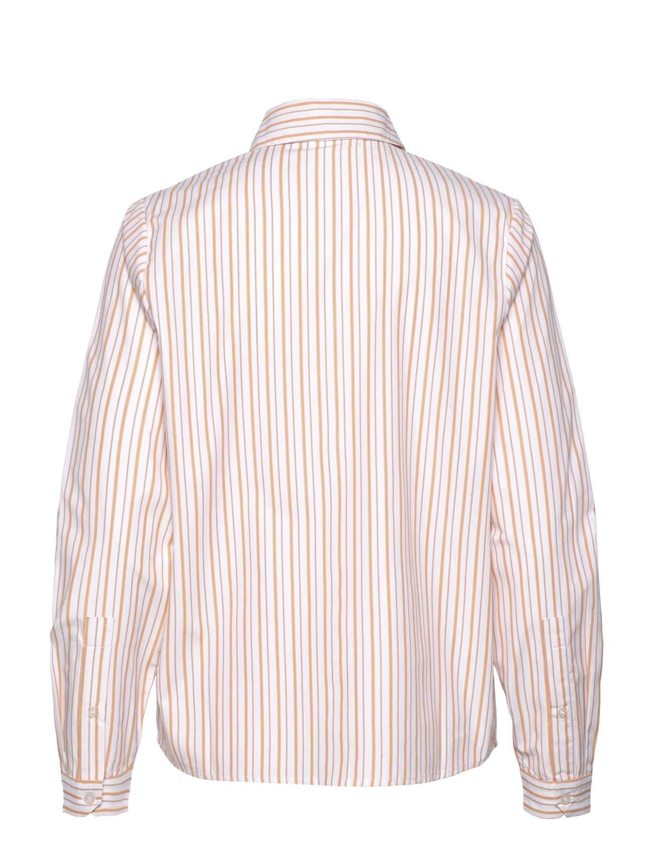 2NDDAY - 2ND Mariam - Cotton Stripes - langärmlige hemden - saffron stripe - 2