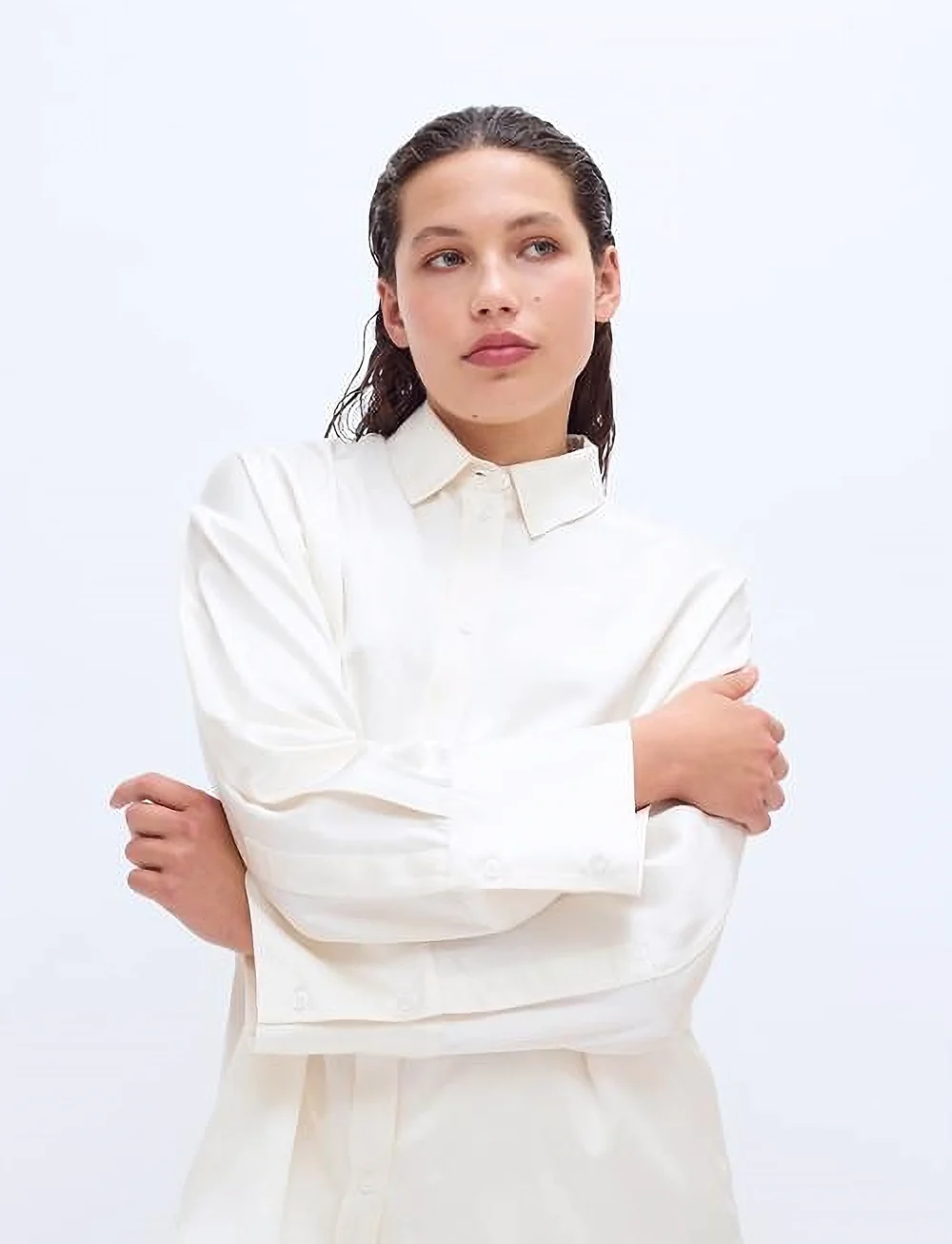 2NDDAY - 2ND Clarose - Silky Viscose - koszule z długimi rękawami - tofu - 5