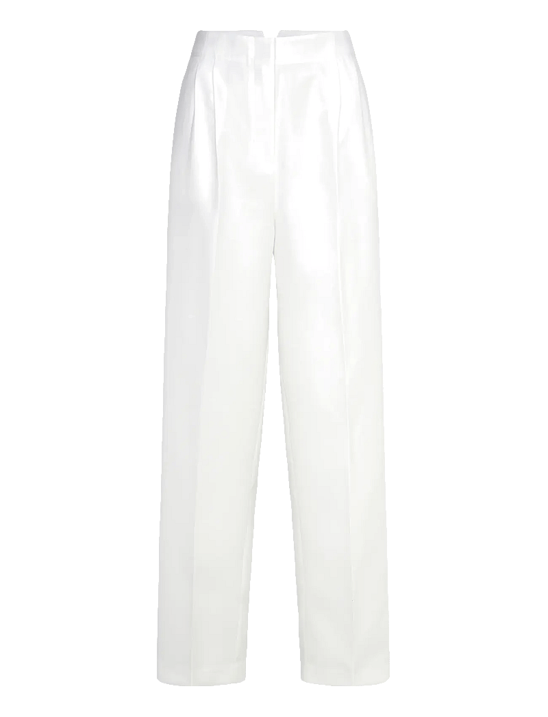 2NDDAY - 2ND Celeste - Fine Tailoring - laia säärega püksid - brilliant white - 1
