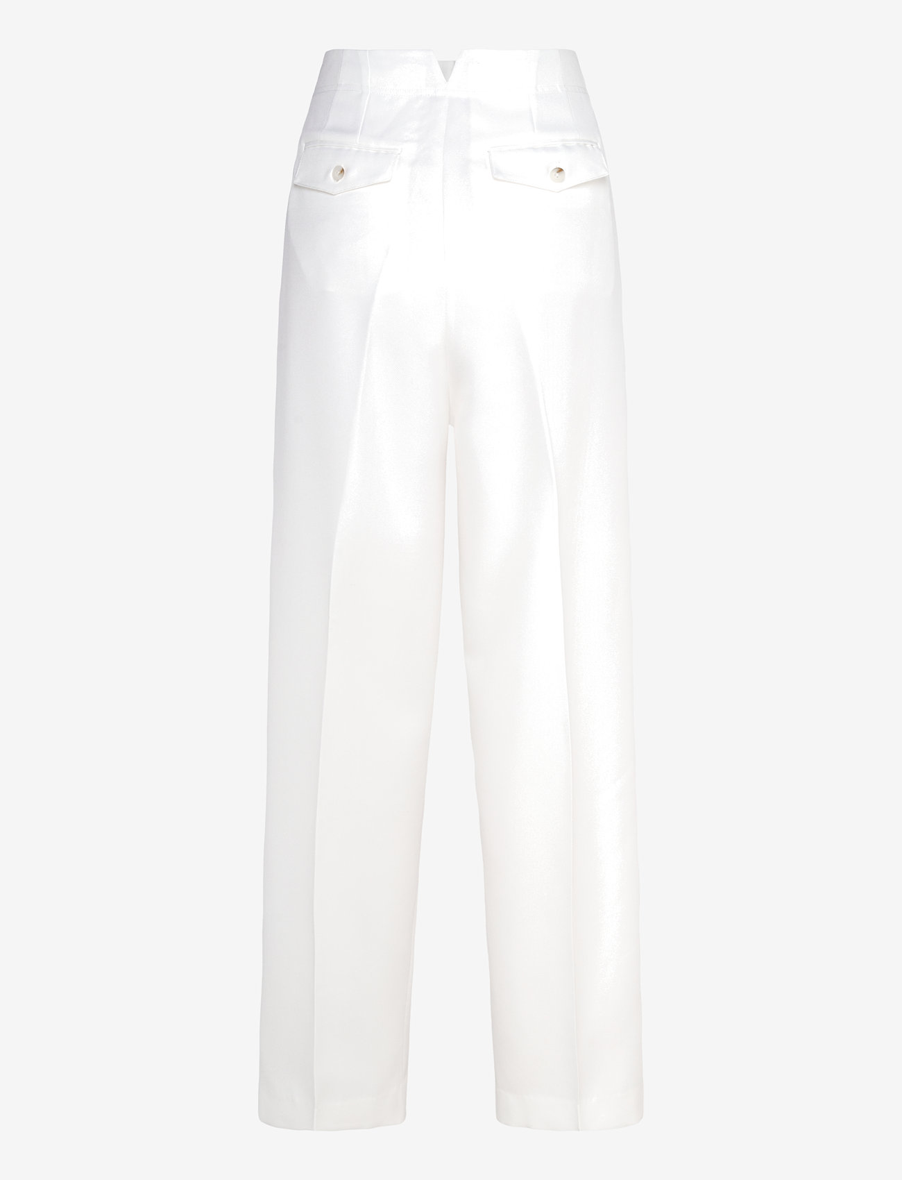 2NDDAY - 2ND Celeste - Fine Tailoring - laia säärega püksid - brilliant white - 2