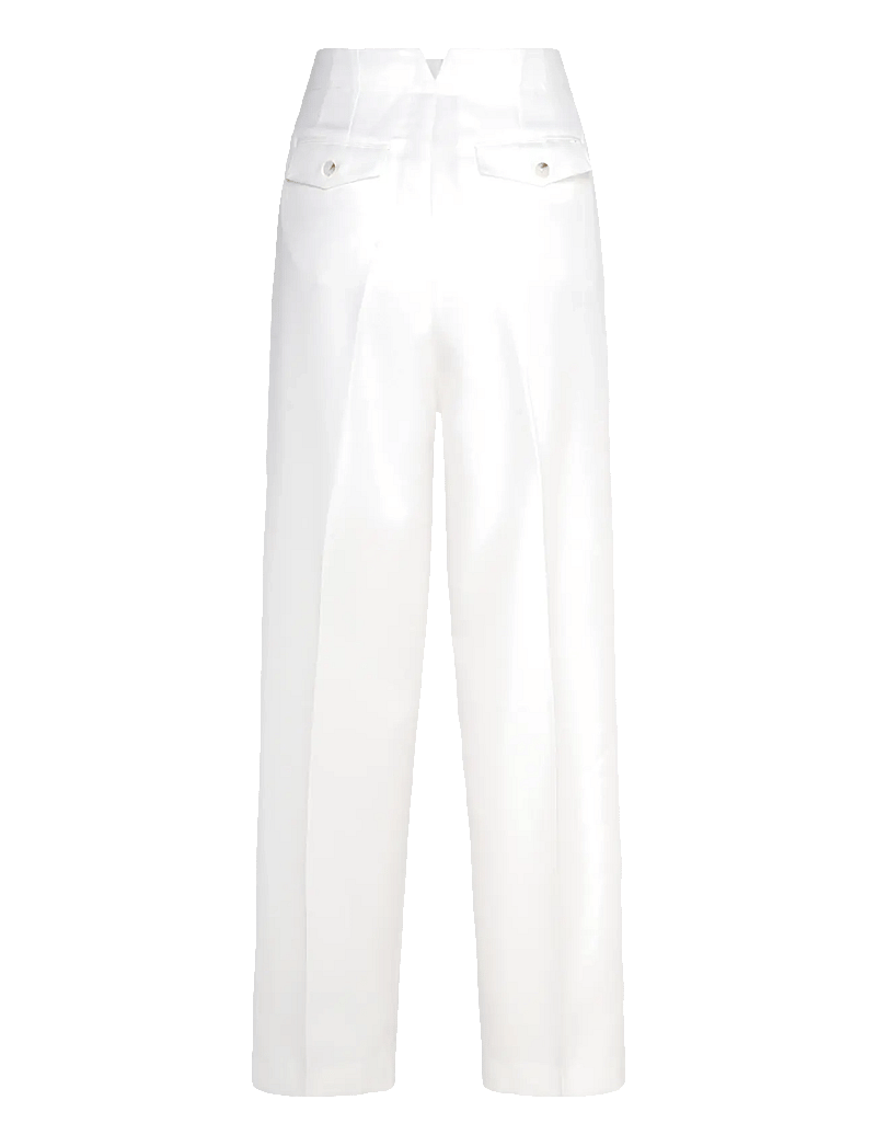 2NDDAY - 2ND Celeste - Fine Tailoring - laia säärega püksid - brilliant white - 2