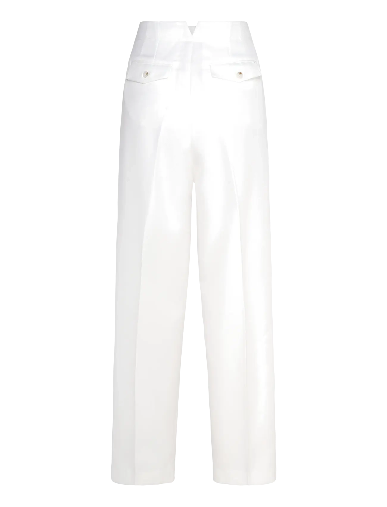 2NDDAY - 2ND Celeste - Fine Tailoring - laia säärega püksid - brilliant white - 2