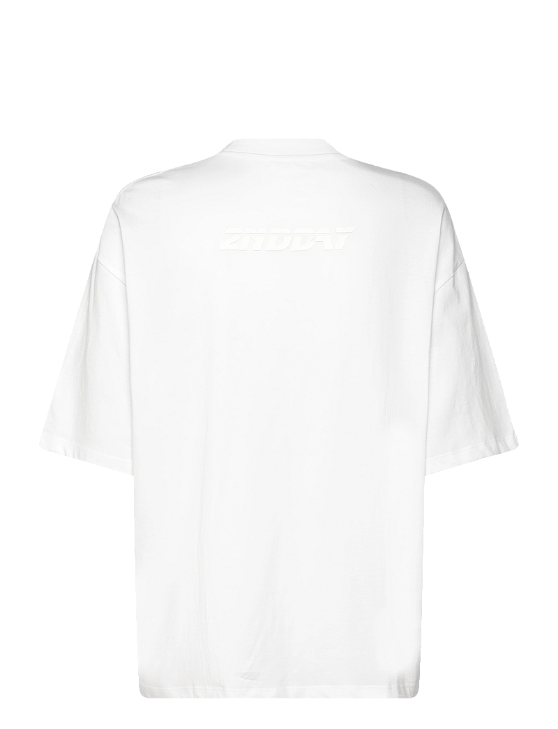 2NDDAY - 2ND Arale TT - Lightweight Jersey - t-shirts - brilliant white - 1