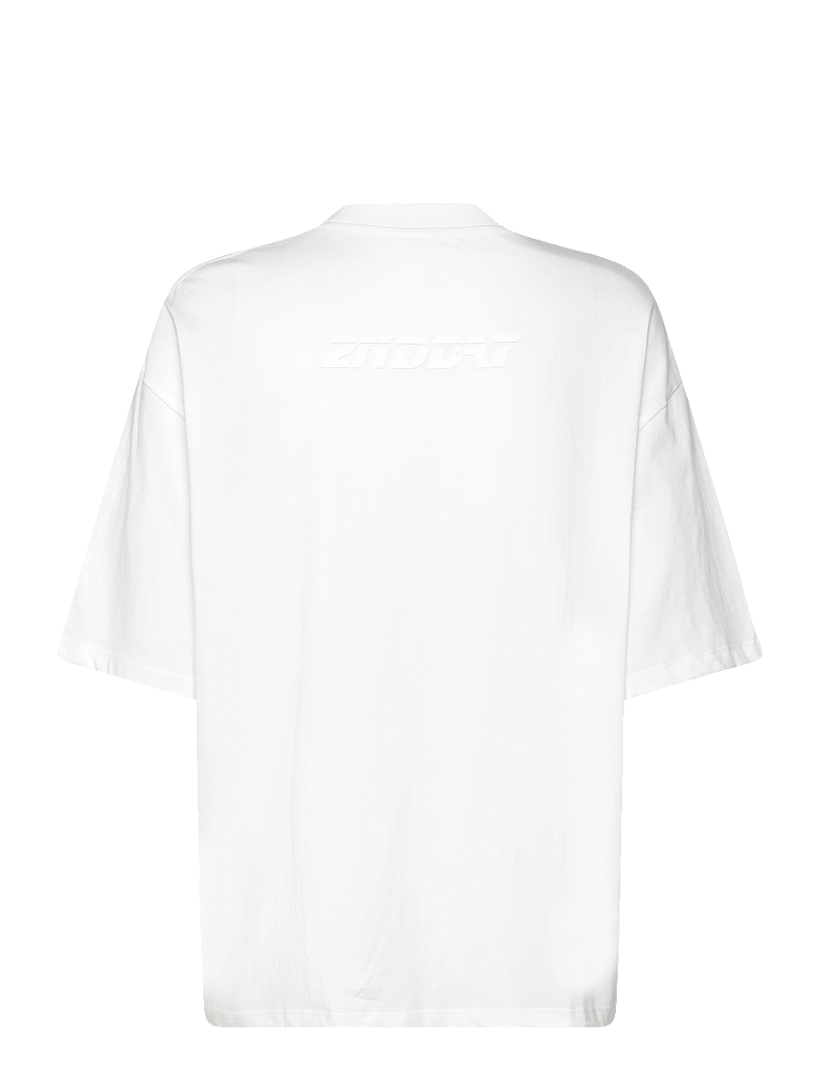 2NDDAY - 2ND Arale TT - Lightweight Jersey - t-shirts - brilliant white - 1