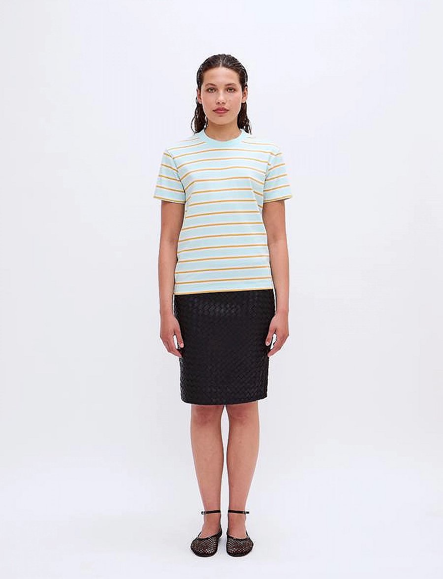2NDDAY - 2ND Marissas - Striped Jersey - t-särgid - soothing sea - 0