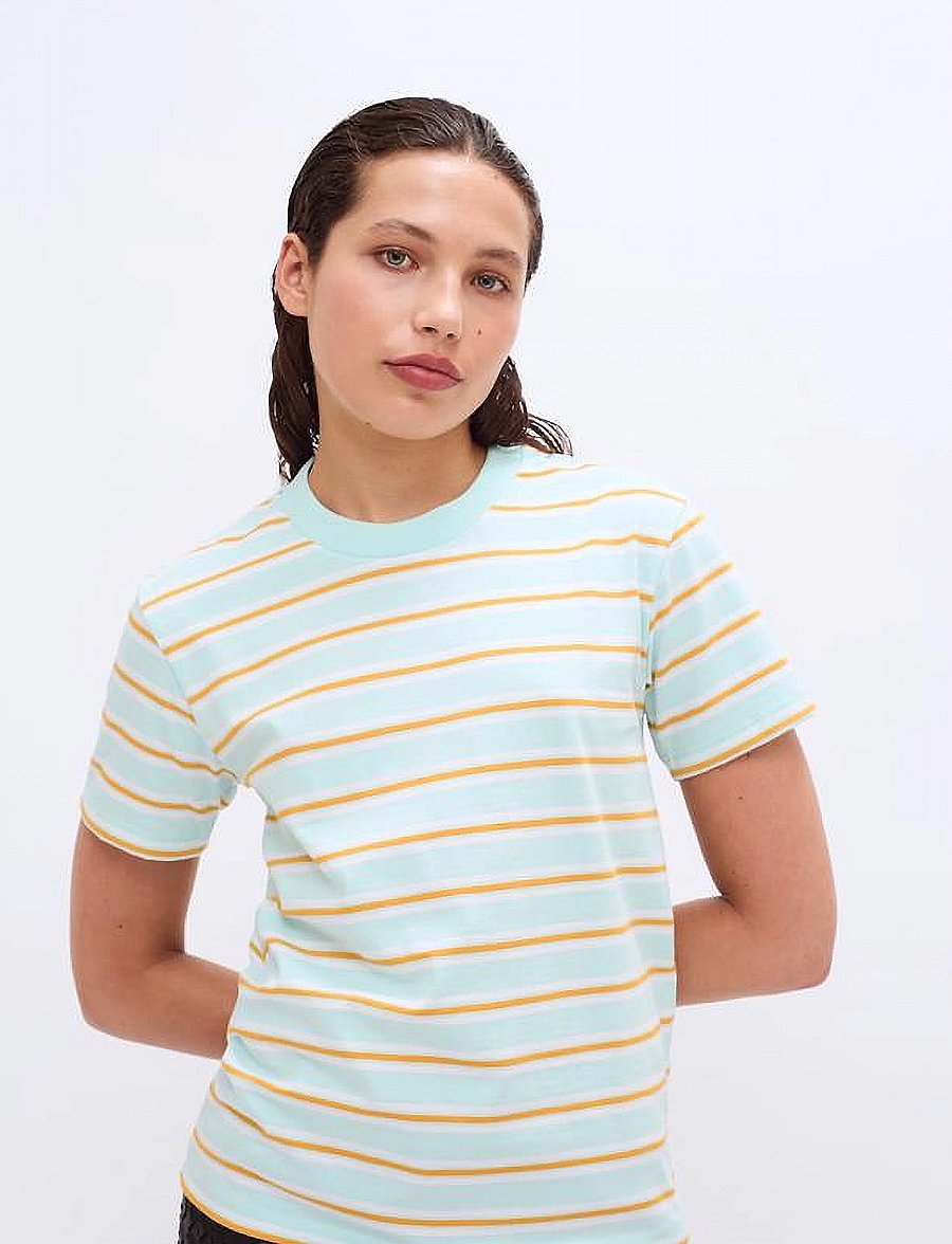2NDDAY - 2ND Marissas - Striped Jersey - t-särgid - soothing sea - 5