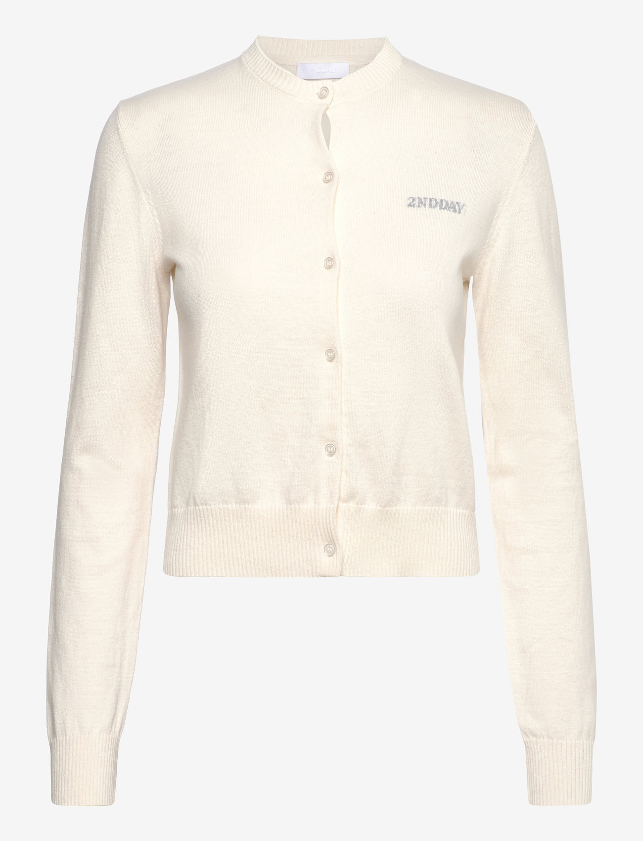 2NDDAY - 2ND Vinny - Soft Wool Blend - cardigans - tofu - 0