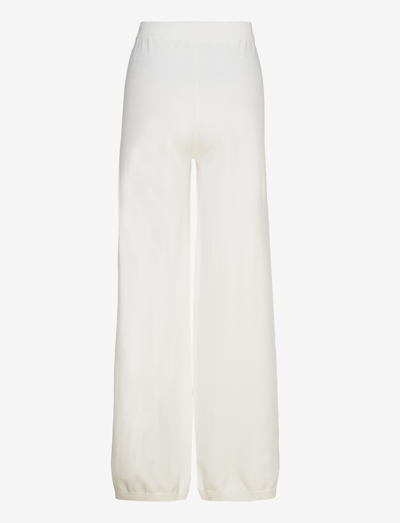 2NDDAY - 2ND Martha - Viscose Knit - wide leg trousers - 111001 white alyssum - 2