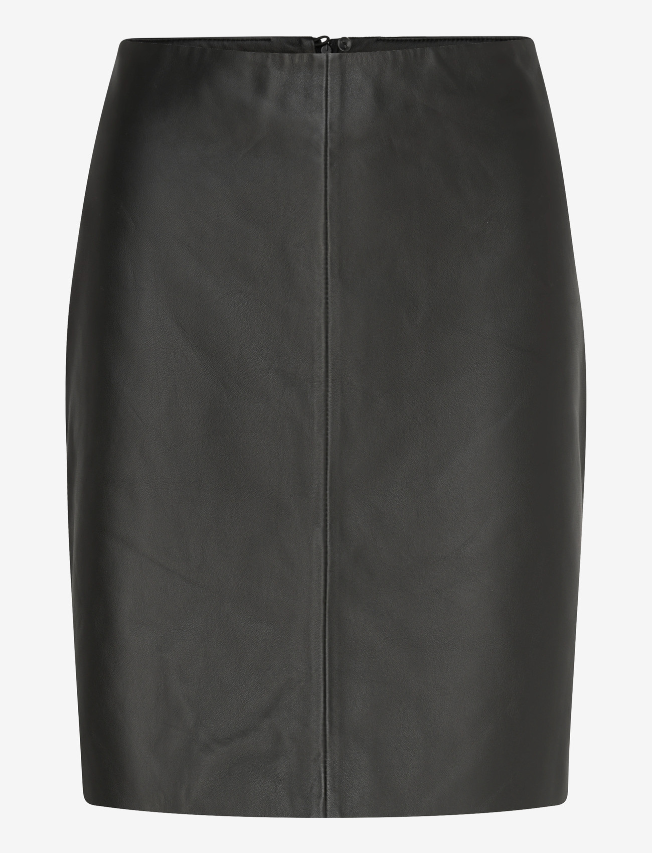 2NDDAY - 2ND Ceciliana - Classic Leather - leather skirts - 194008 meteorite (black) - 0