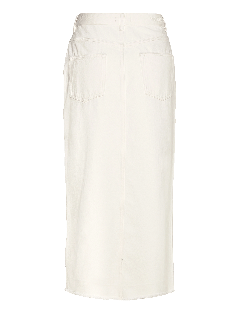 2NDDAY - 2ND Larchy - Twill Denim - midi-röcke - tofu - 2