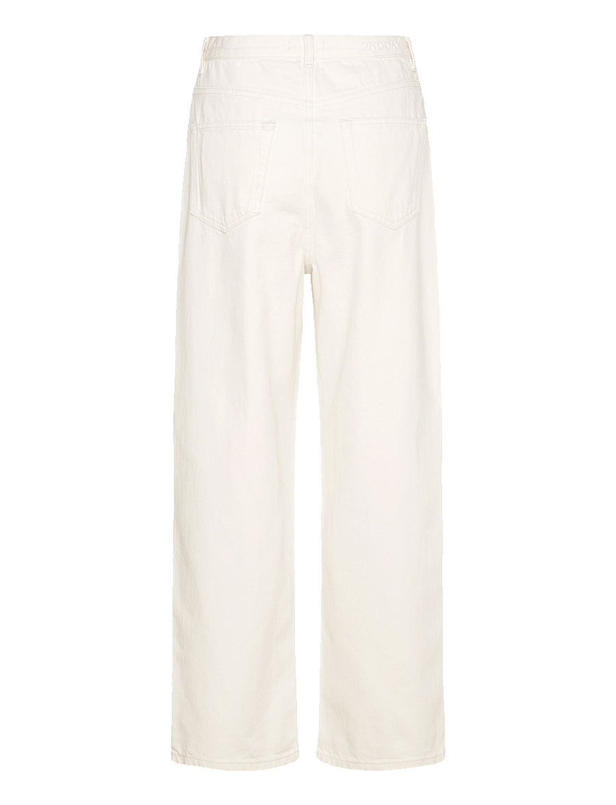 2NDDAY - 2ND Flossy - Twill Denim - wide leg jeans - tofu - 2
