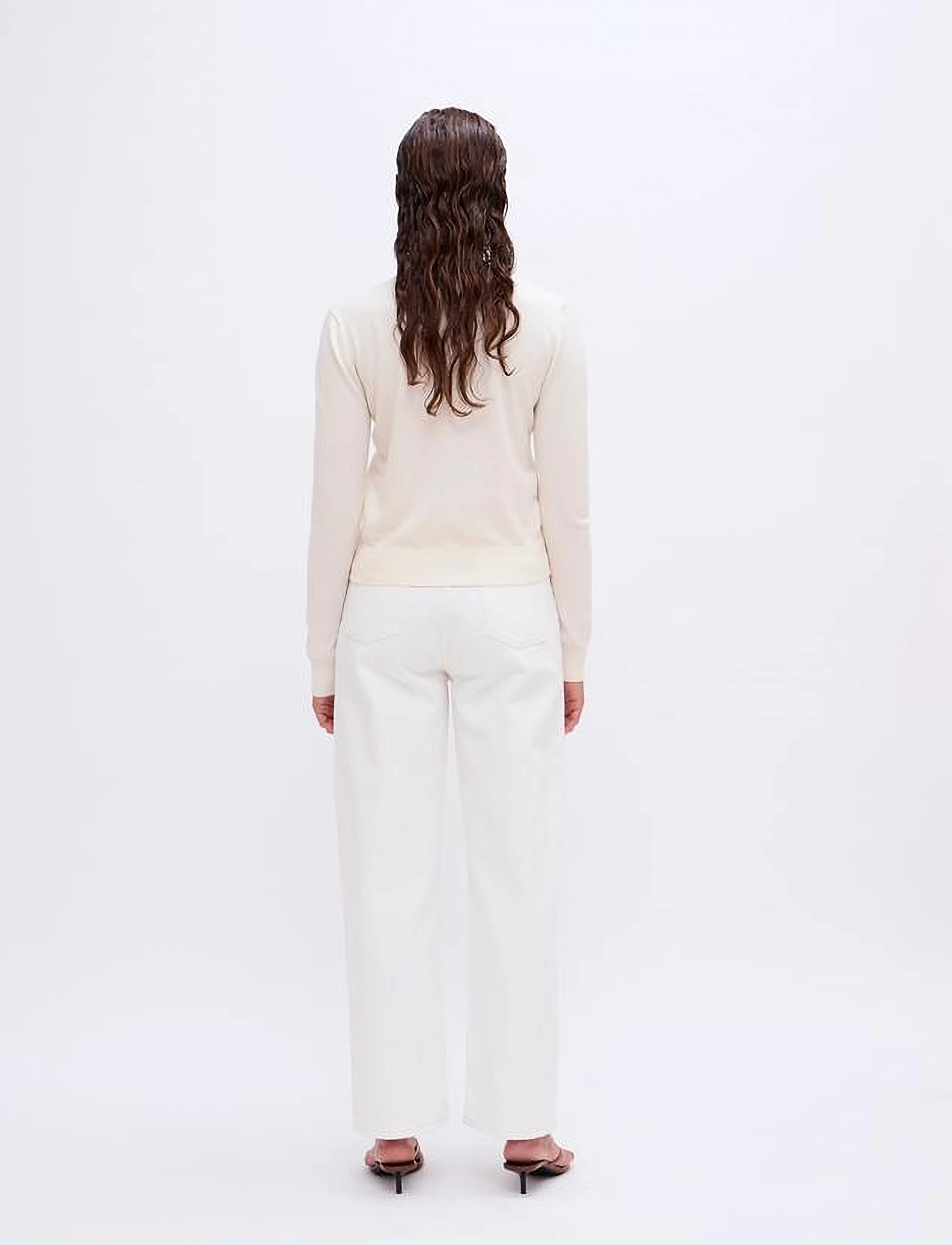 2NDDAY - 2ND Flossy - Twill Denim - brede jeans - tofu - 4