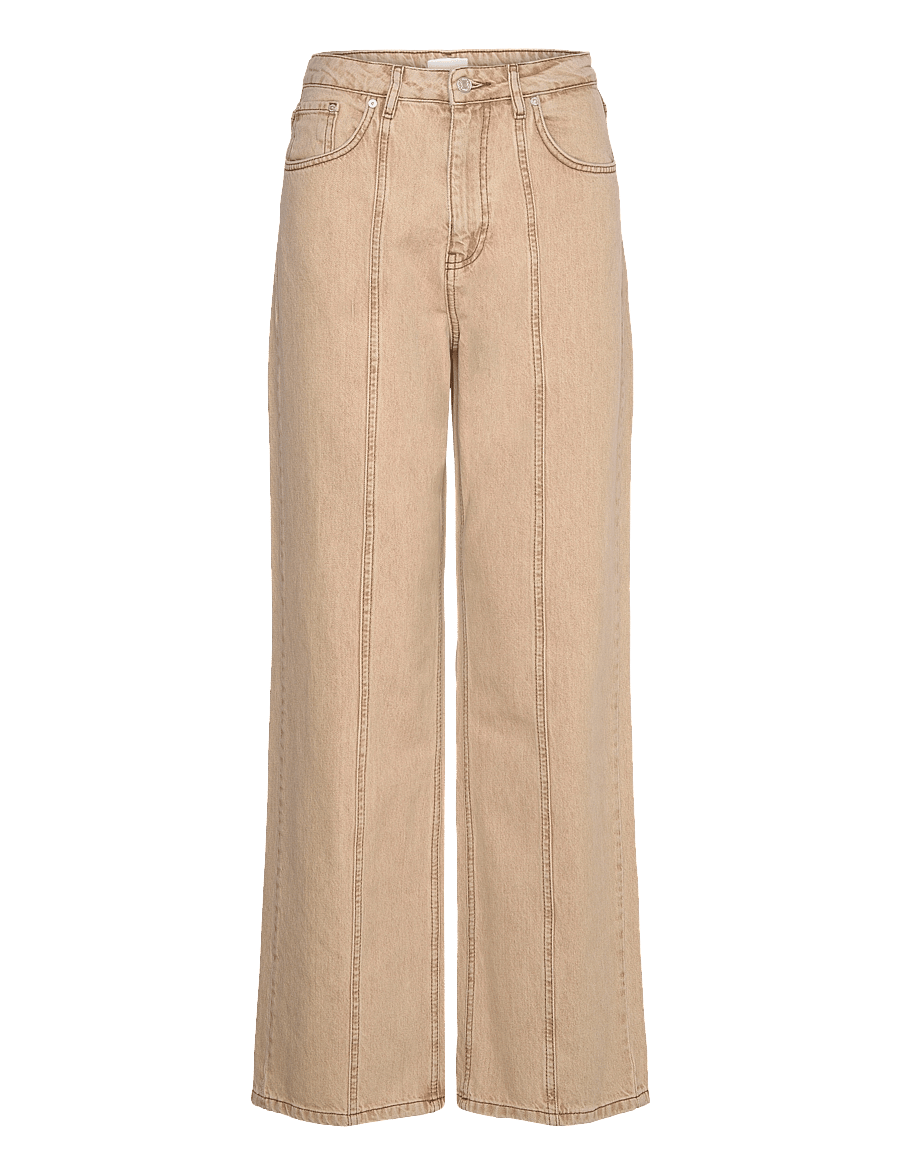 2NDDAY - 2ND Rode - Marbleized denim - wide leg jeans - kelp - 0