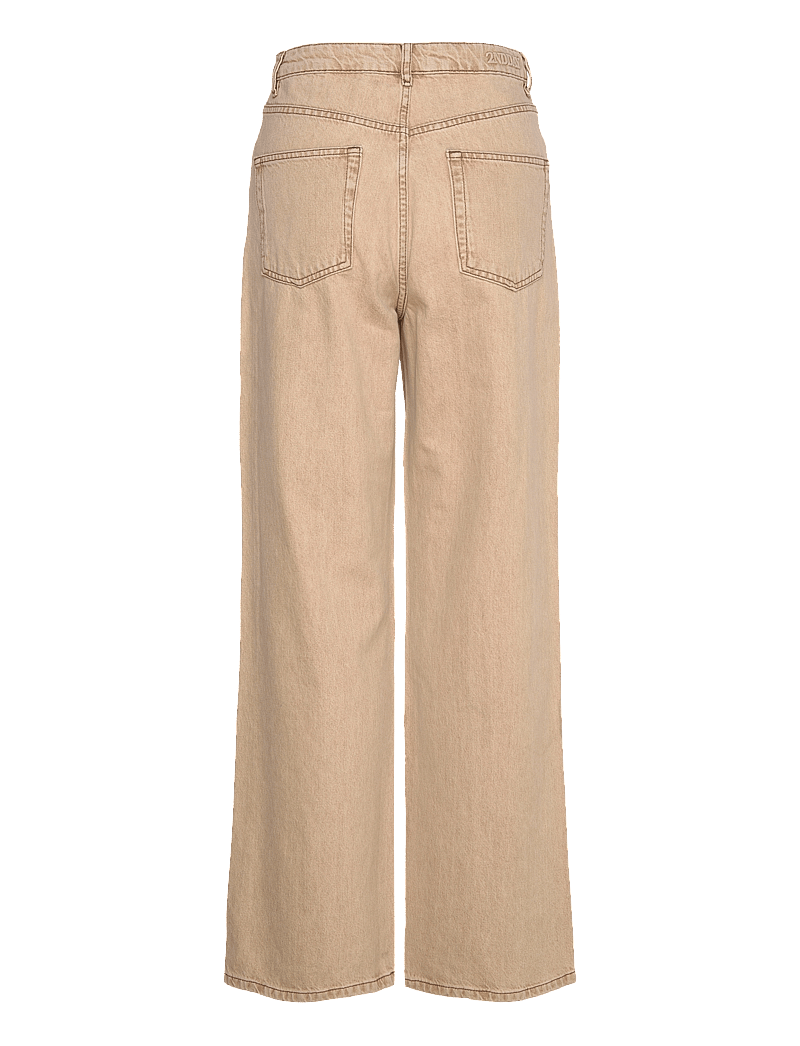 2NDDAY - 2ND Rode - Marbleized denim - hosen mit weitem bein - kelp - 1