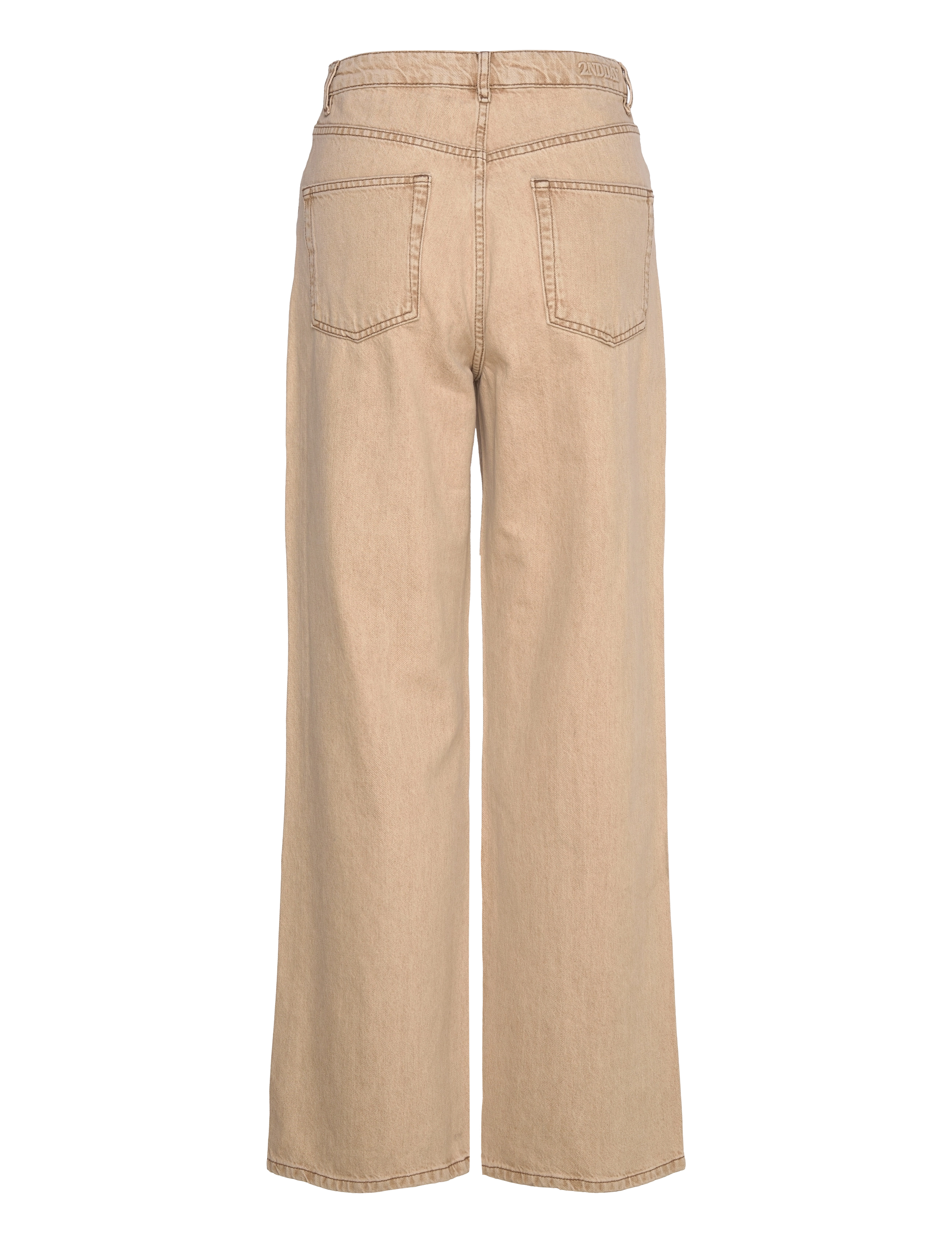 2NDDAY - 2ND Rode - Marbleized denim - wide leg jeans - kelp - 1