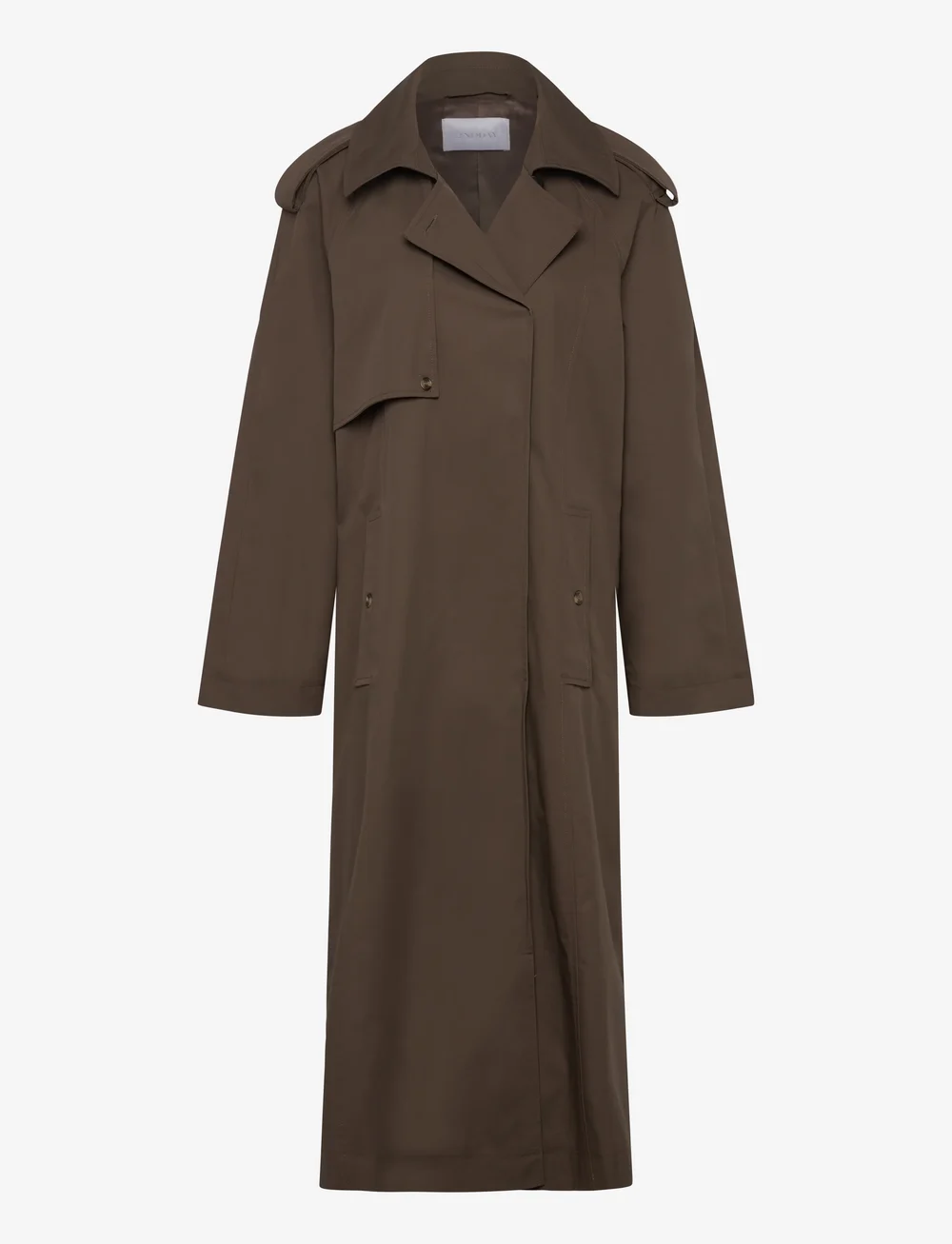 2NDDAY - 2ND Willamena - Dense Cotton - trenchcoats - 190812 turkish coffee - 0