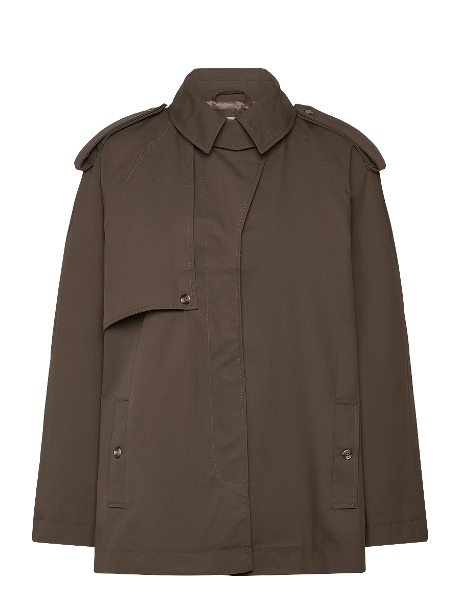 2NDDAY - 2ND Willomy - Dense Cotton - trenchcoats - 190812 turkish coffee - 0