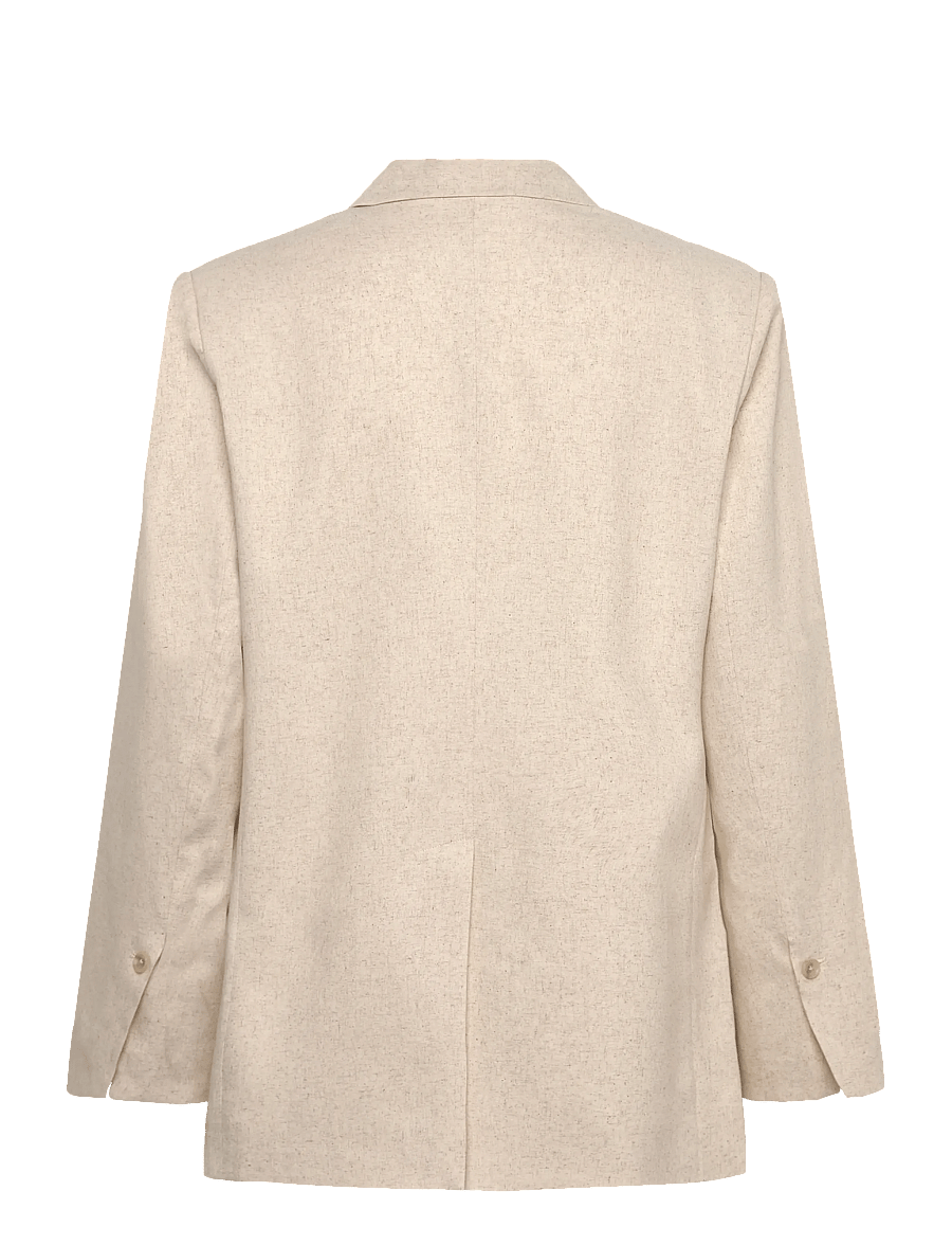 2NDDAY - 2ND Harrum - Linen - einreihige blazer - 130000 moonbean - 1