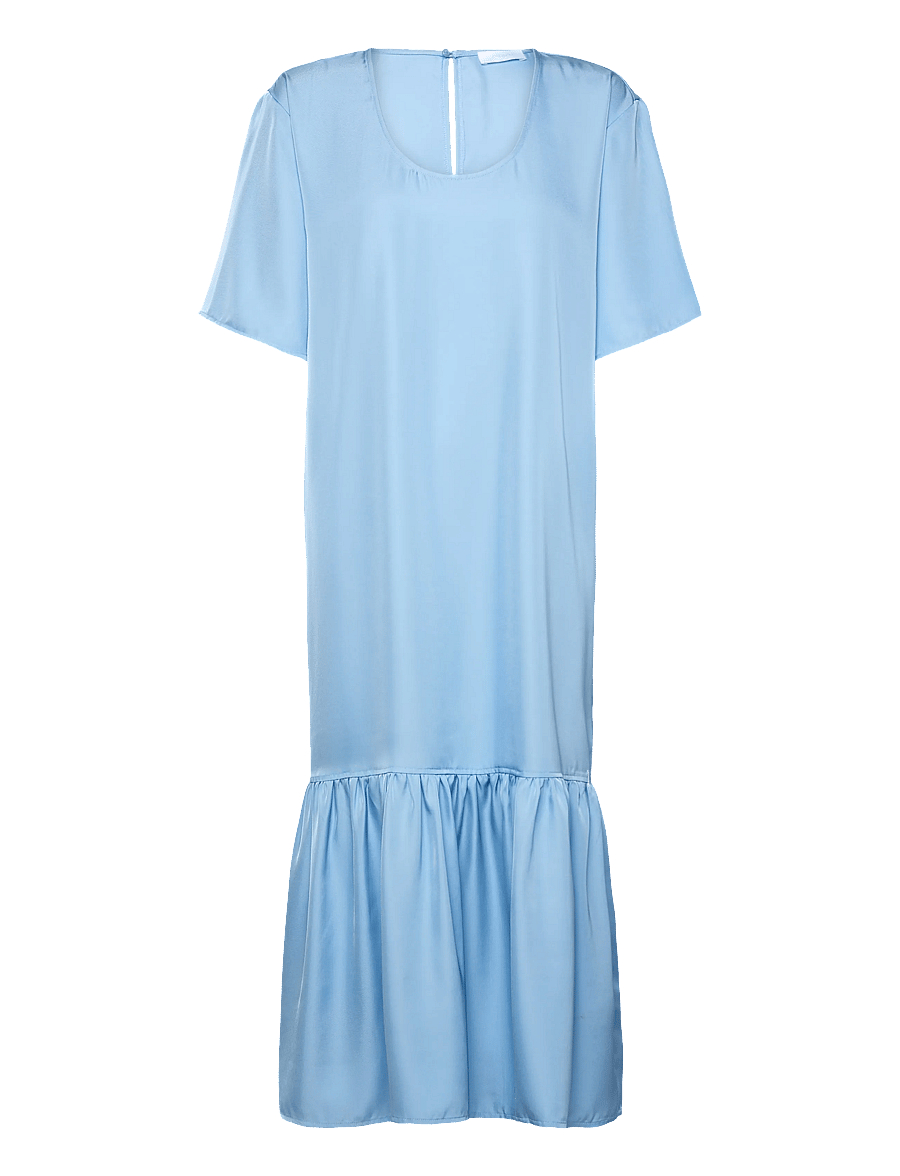 2NDDAY - 2ND Lorice - Fluid Twill - ilgos suknelės - 04038 powder blue - 0