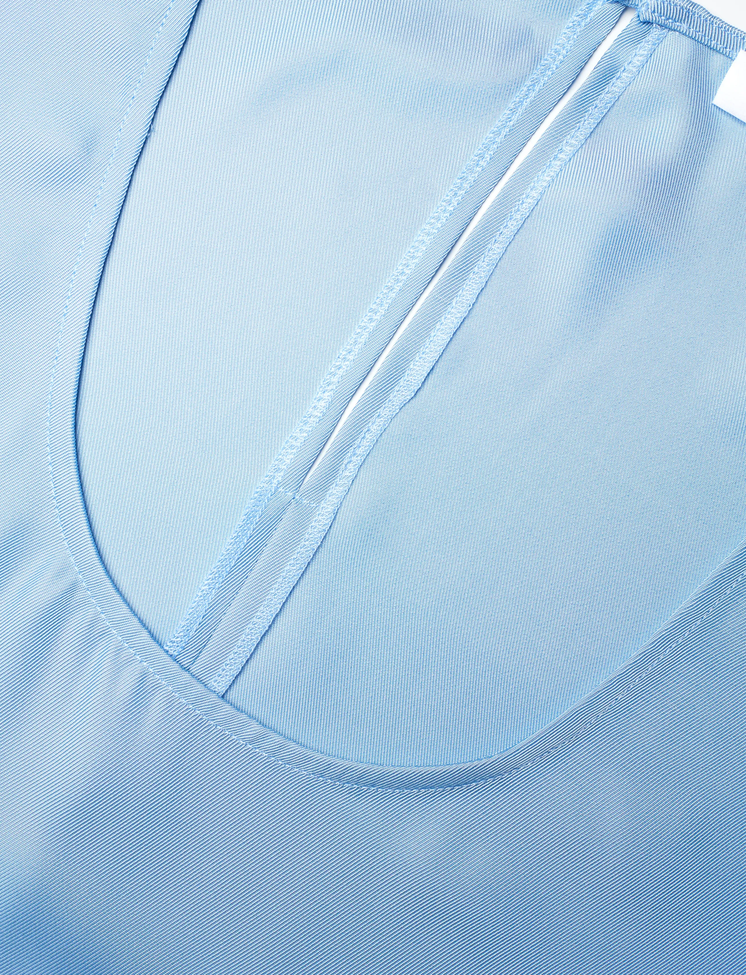 2NDDAY - 2ND Lorice - Fluid Twill - maxiklänningar - 04038 powder blue - 2