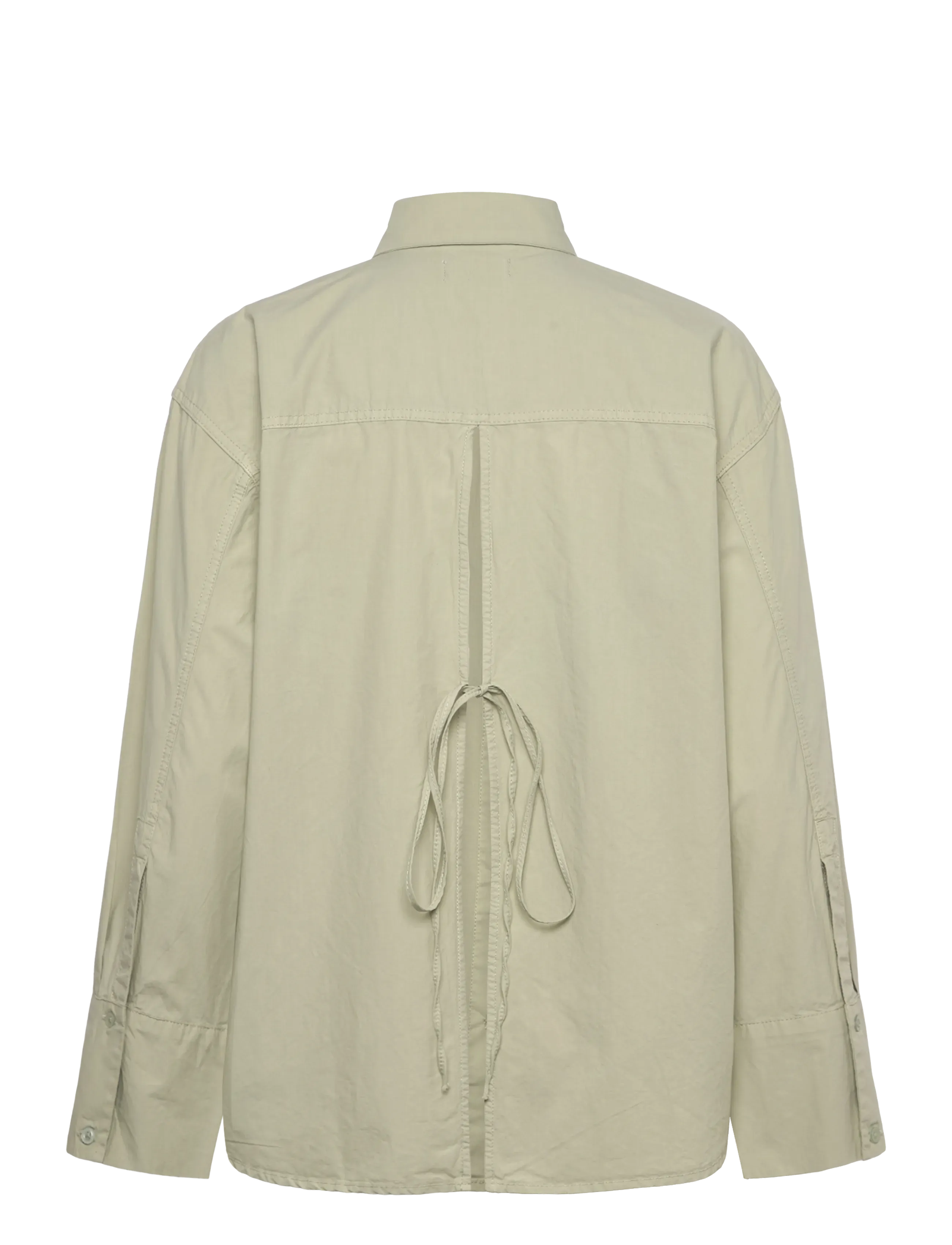 2NDDAY - 2ND Clarome - Fine Crispy poplin - long-sleeved shirts - 160110 desert sage - 1