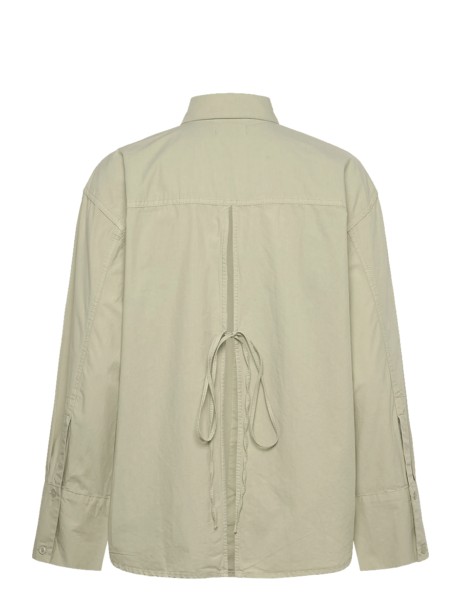 2NDDAY - 2ND Clarome - Fine Crispy poplin - langærmede skjorter - 160110 desert sage - 1