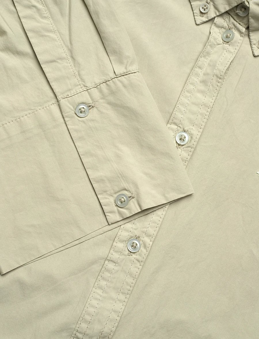 2NDDAY - 2ND Clarome - Fine Crispy poplin - langærmede skjorter - 160110 desert sage - 2