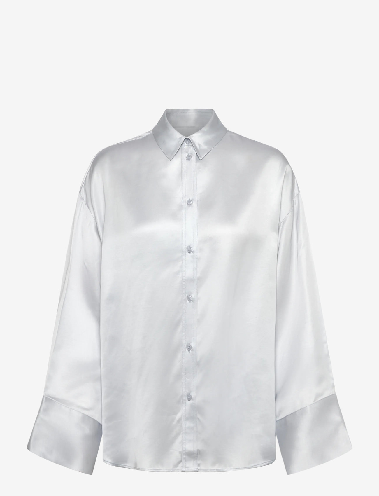 2NDDAY - 2ND Clarose - Silky Viscose - langärmlige hemden - 134110 arctic ice - 0