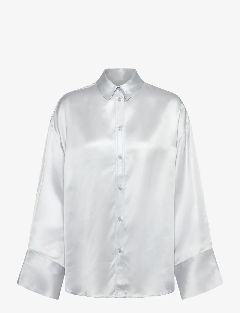 2NDDAY - 2ND Clarose - Silky Viscose - denimskjorter - 134110 arctic ice - 0