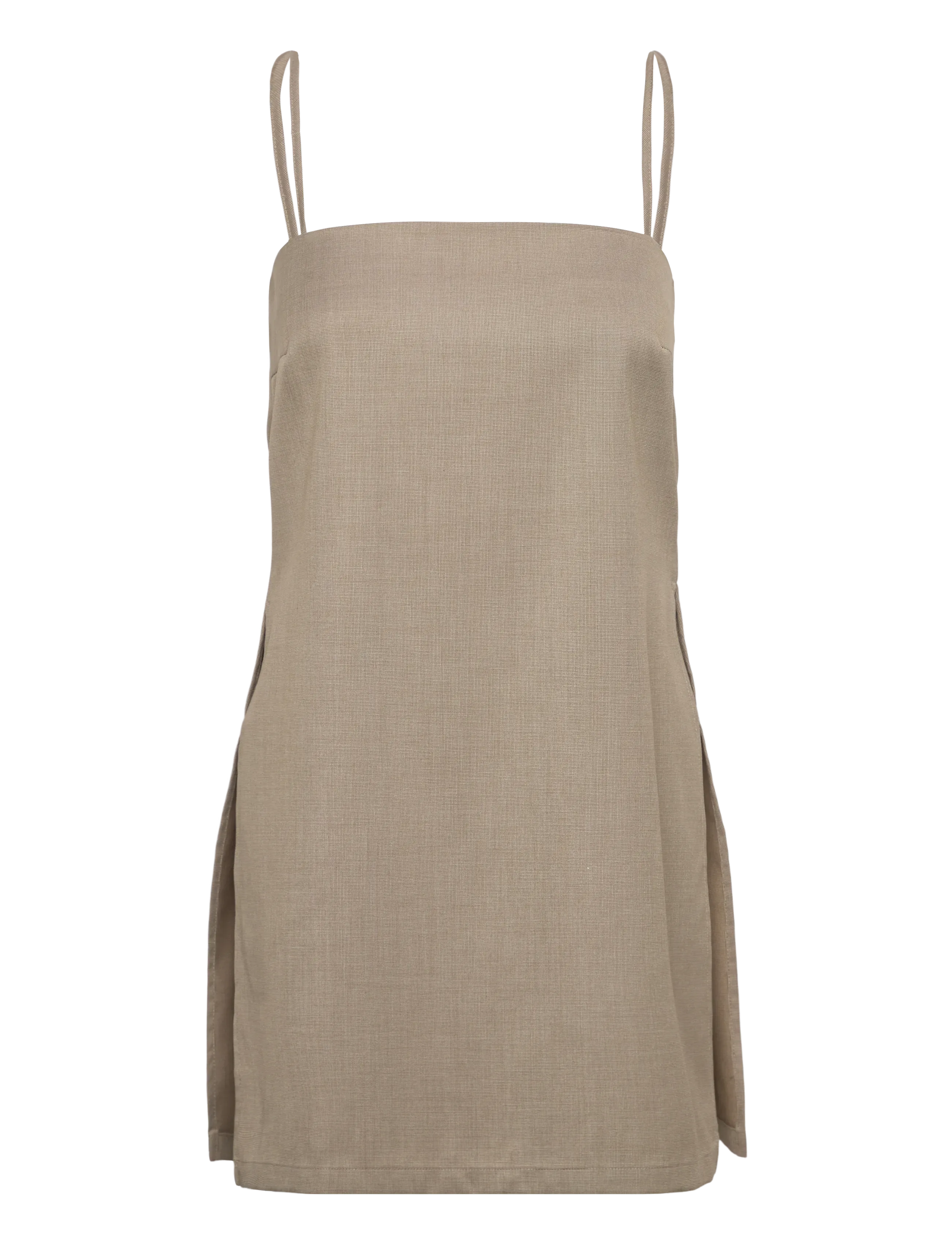 2NDDAY 2Nd Leticio Grainy Suiting, 36, Dresses, Khakigrün - Short Dress, Frauen