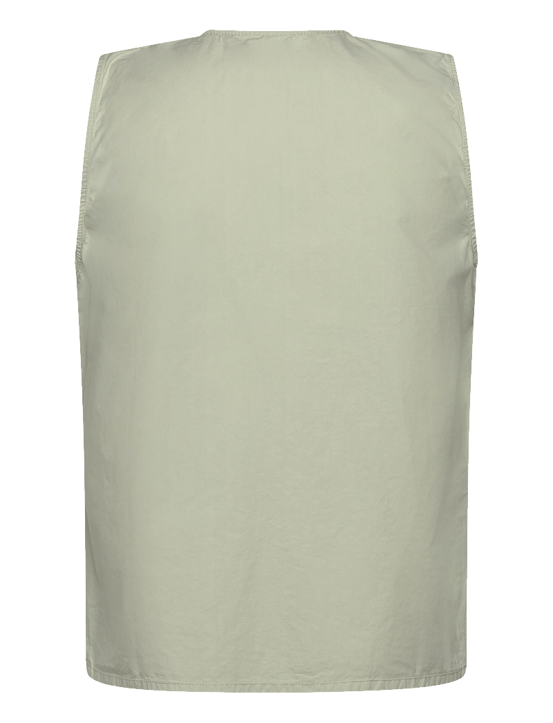 2NDDAY - 2ND Adrianas - Fine Crispy Poplin - Ärmellose blusen - 136106 green tint - 1