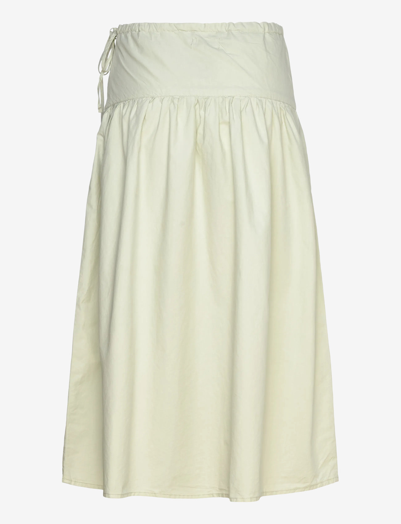 2NDDAY - 2ND Cleome - Fine Crispy Poplin - midi skirts - 136106 green tint - 1