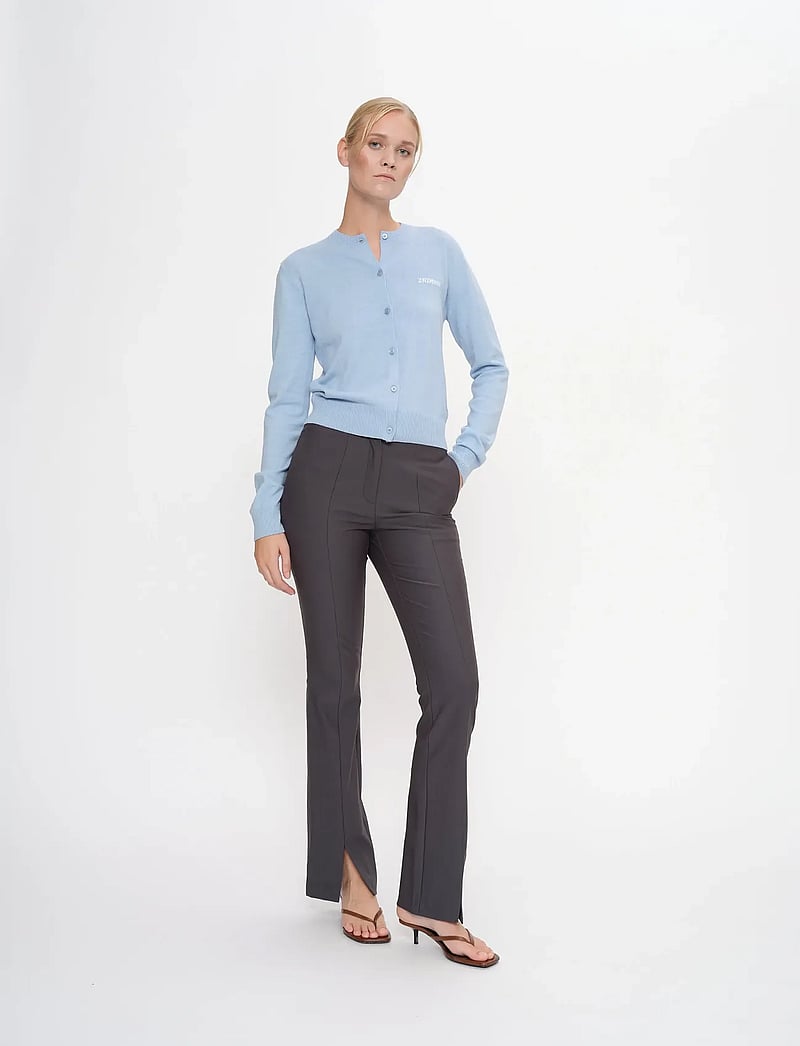 2NDDAY - 2ND Sandras - Daily Sleek - kostymbyxor - 190203 gray pinstripe - 5