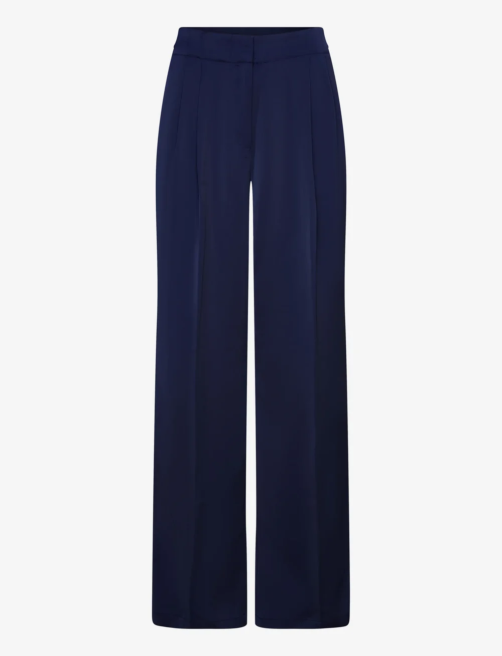 2NDDAY - 2ND Carter - Heavy Satin - bukser med lige ben - 193933 medieval blue - 0