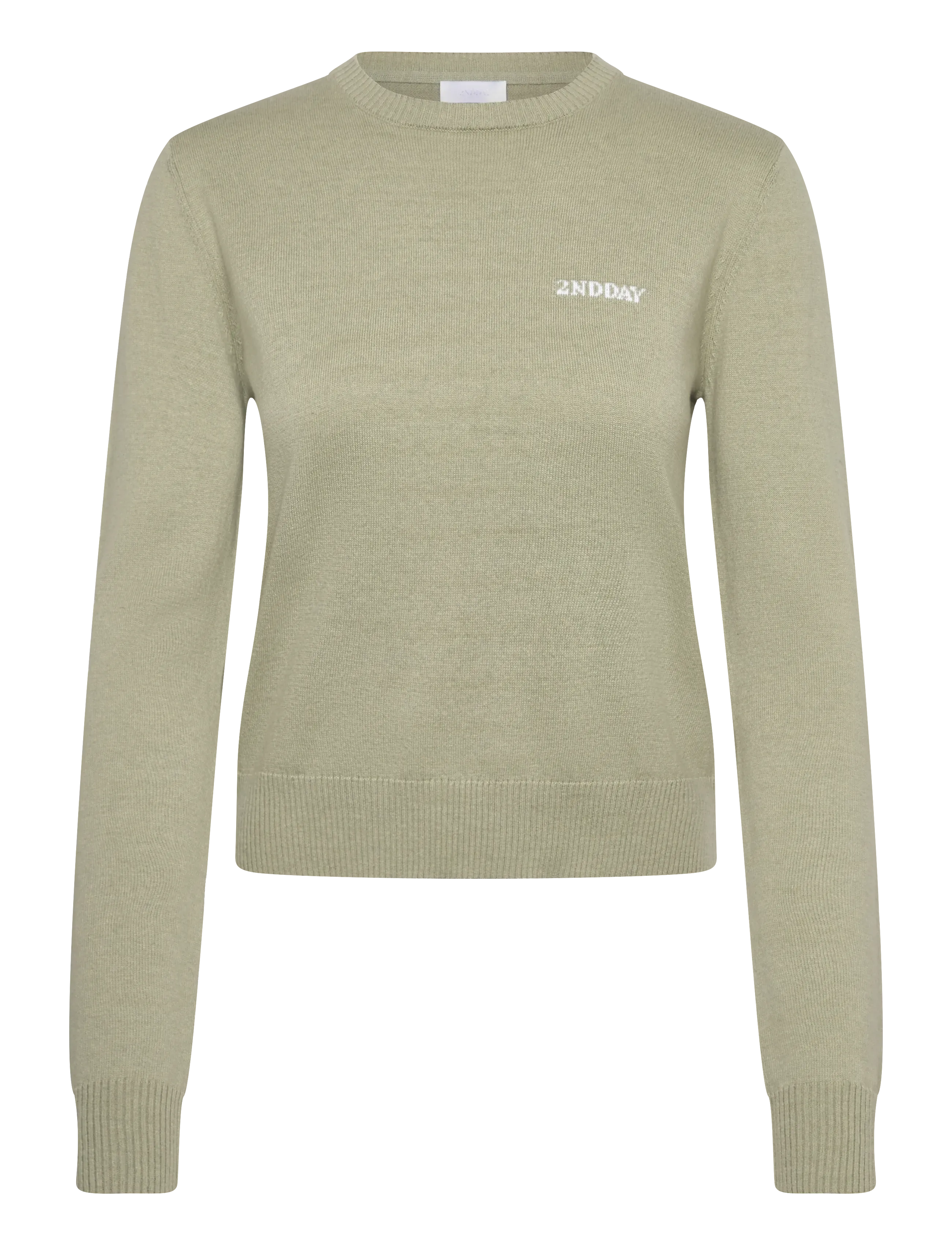 2NDDAY 2Nd Lance - Soft Wolle Blend Khaki - XL - Damen