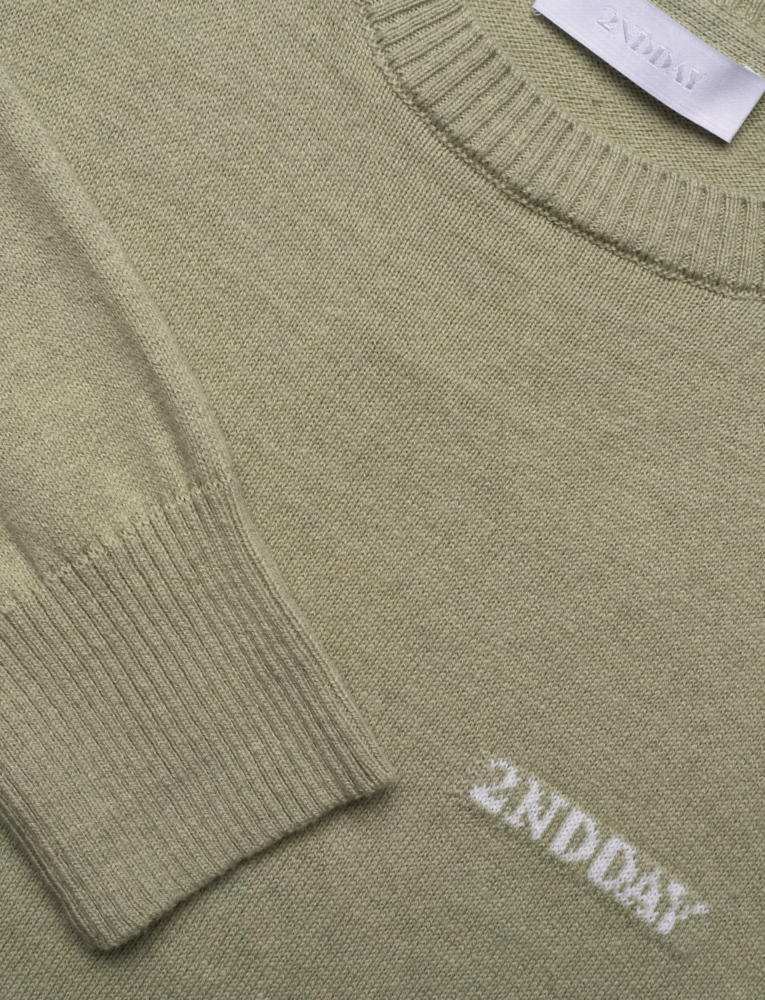 2NDDAY - 2ND Lance - Soft Wool Blend - pullover - 160110 desert sage - 2