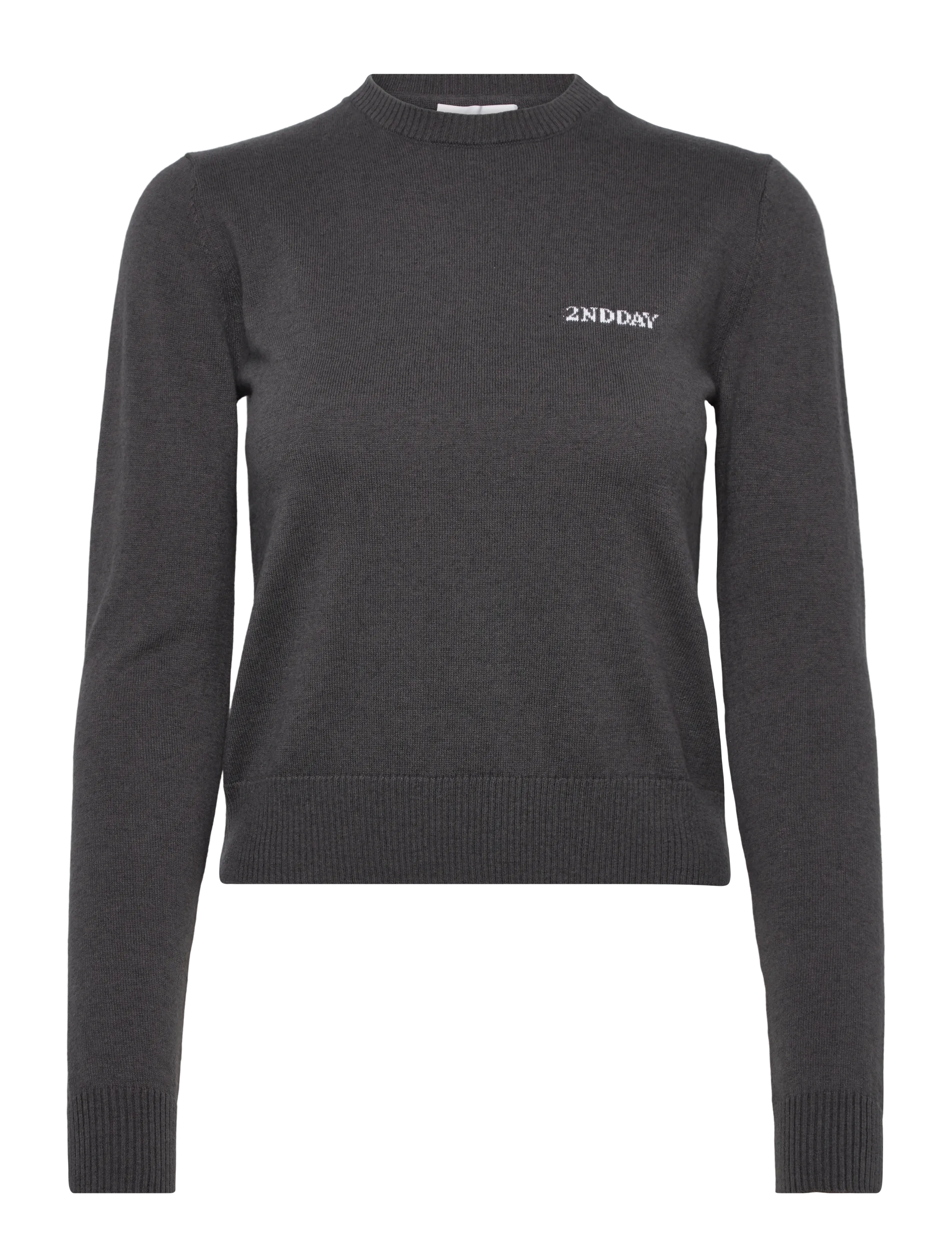 2NDDAY 2Nd Lance - Soft Wolle Blend Grau - XL - Damen