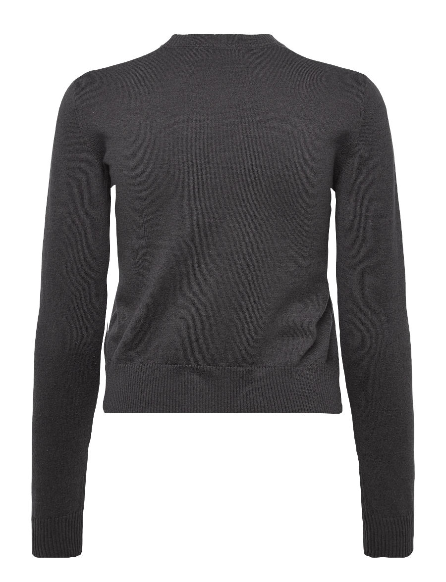 2NDDAY - 2ND Lance - Soft Wool Blend - striktrøjer - 190203 gray pinstripe - 1