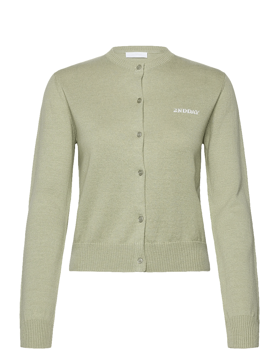 2NDDAY - 2ND Vinny - Soft Wool Blend - strickjacken - 160110 desert sage - 0