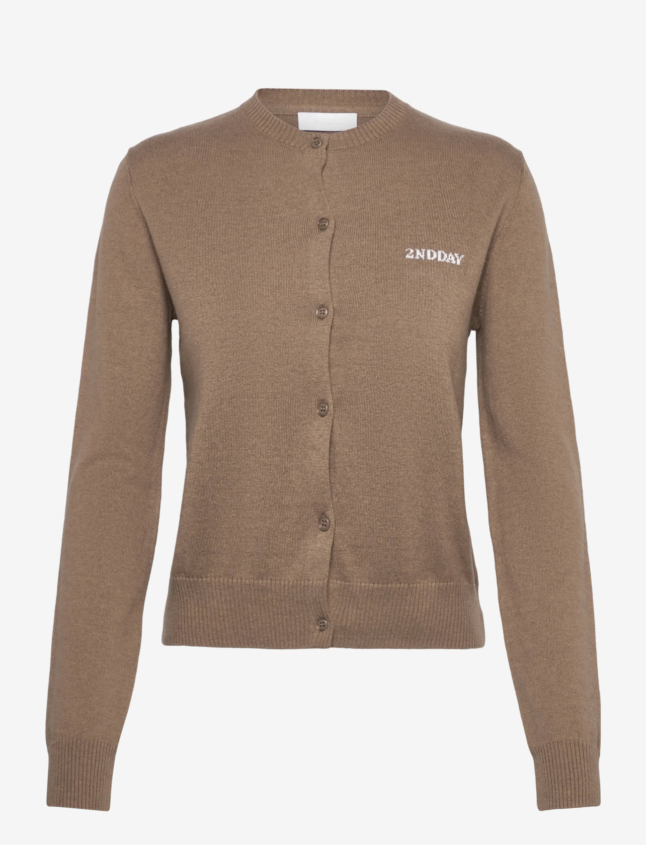 2NDDAY - 2ND Vinny - Soft Wool Blend - koftor - 171310 timber wolf - 0