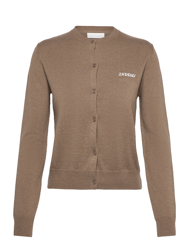 2NDDAY - 2ND Vinny - Soft Wool Blend - koftor - 171310 timber wolf - 0