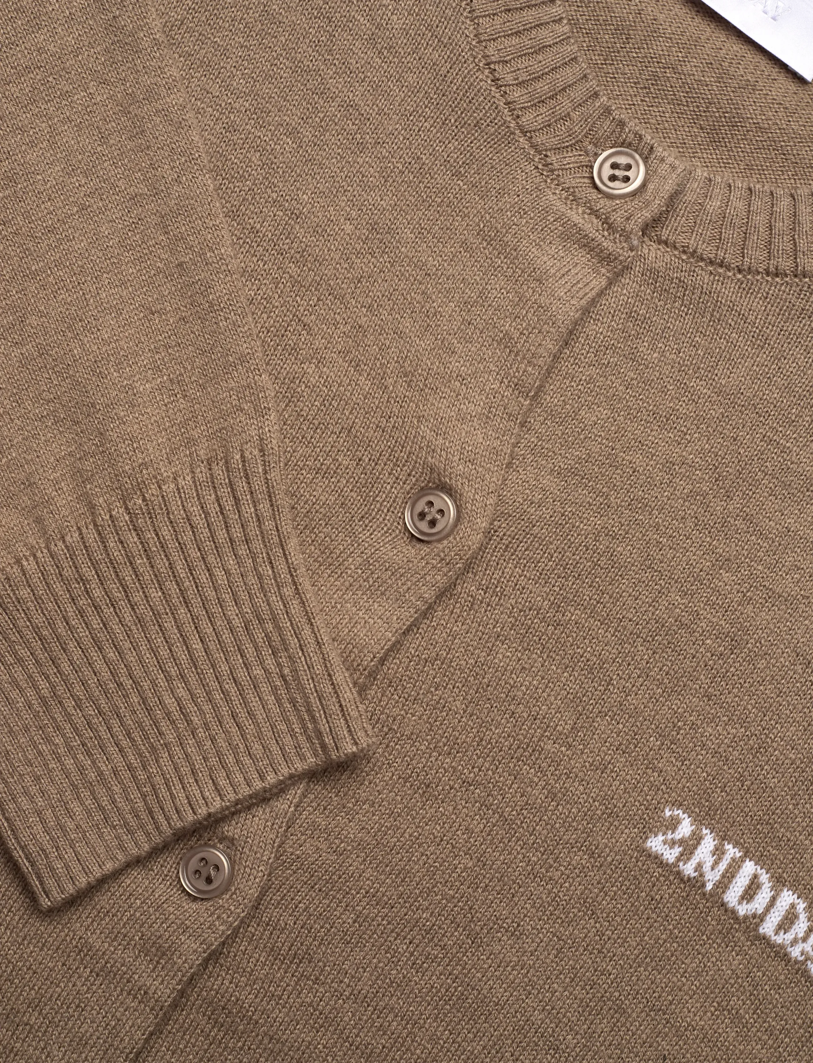 2NDDAY - 2ND Vinny - Soft Wool Blend - sügisesed riided - timber wolf - 2