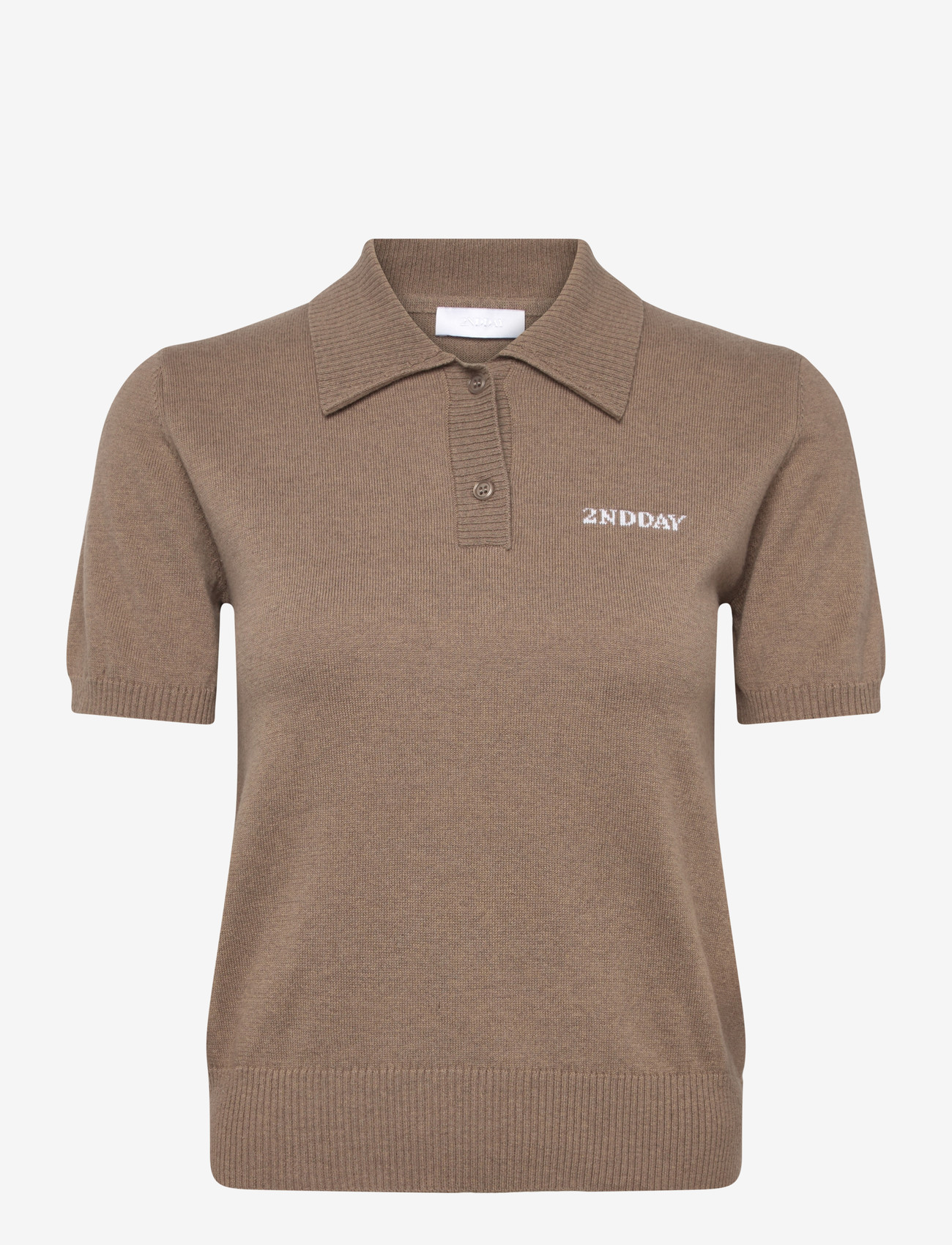 2NDDAY - 2ND Jean - Soft Wool Blend - poloer - 171310 timber wolf - 1